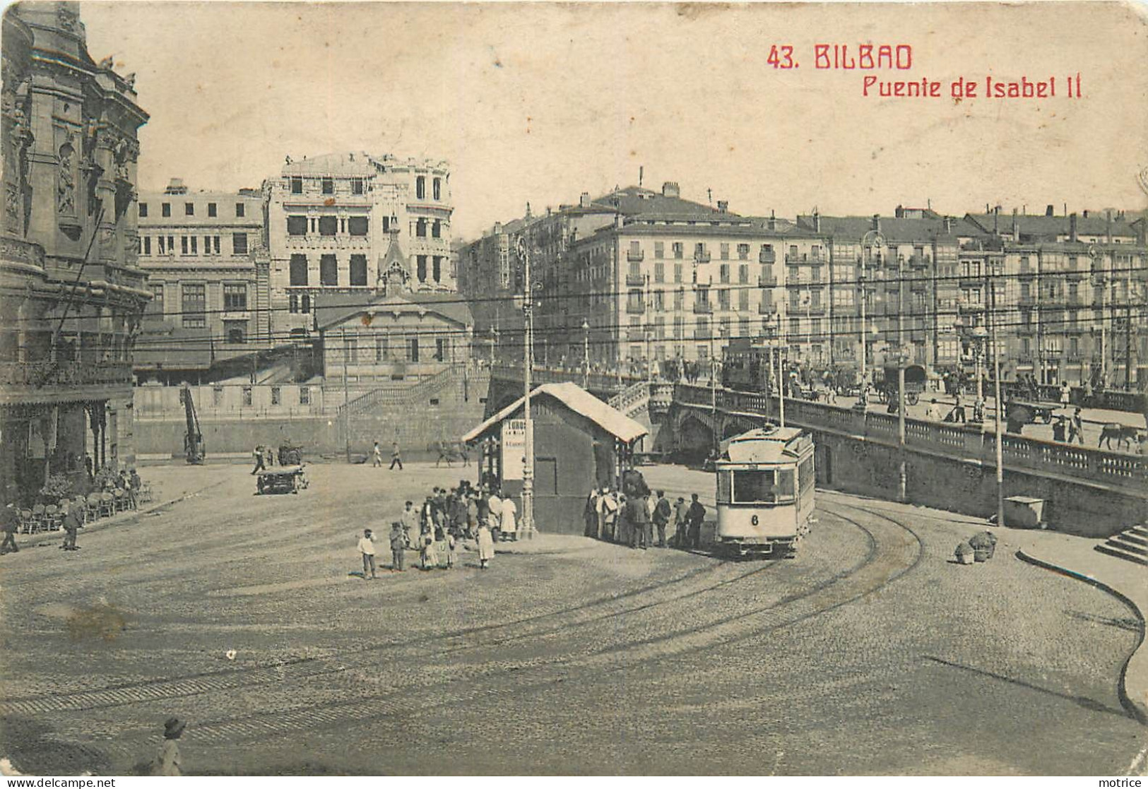 BILBAO - Puente De Isabel II, Station De Tramway. - Vizcaya (Bilbao)