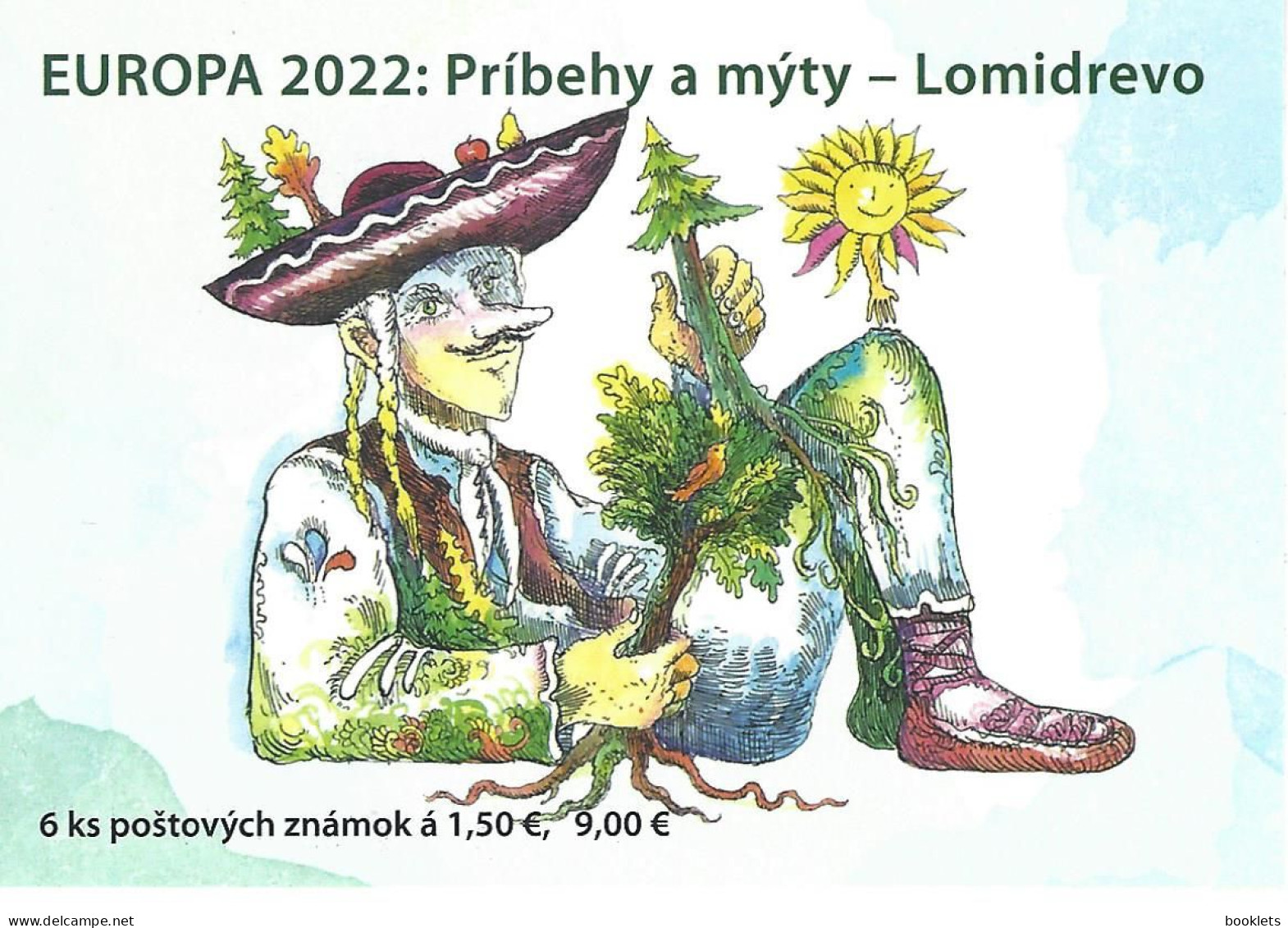 SLOVAKIA, 2022, Booklet 102, Europa 2022 - Ongebruikt