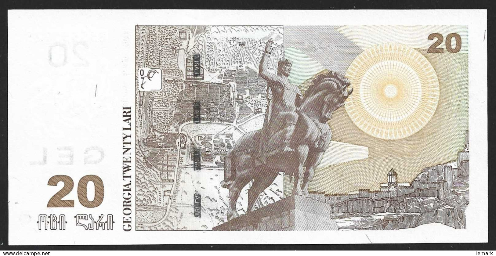 Georgia 20 Lari 2011 P72c  UNC - Georgië