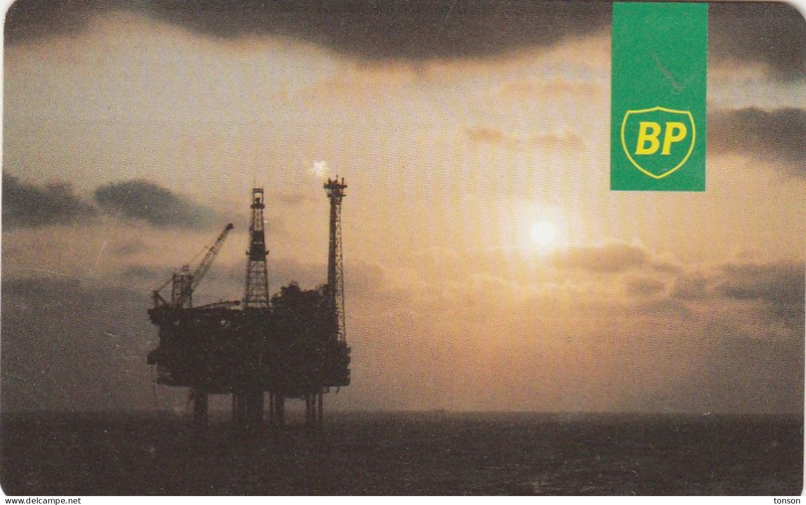 UK Oil Rig Phonecard - BP, GB-OIL-AUT-0006, IPL Scotland - 50u Red, 2 Scans. - [ 2] Erdölplattformen