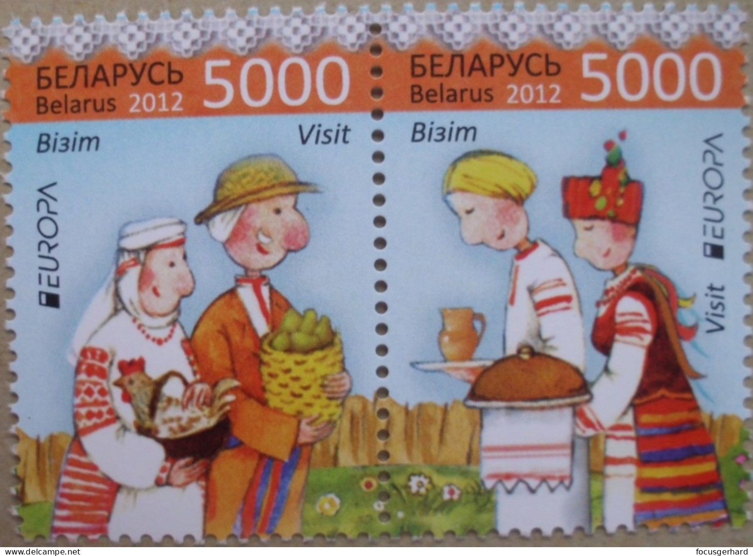 Weißrussland        Europa  Cept    Besuchen Sie Europa  2012  ** - 2012