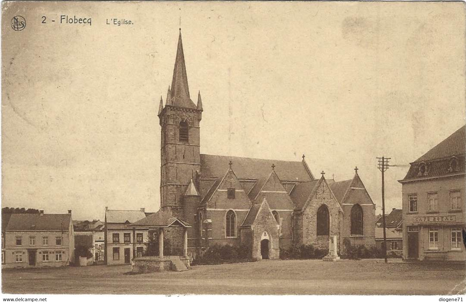 Flobecq L'Eglise 1928 - Flobecq - Vloesberg