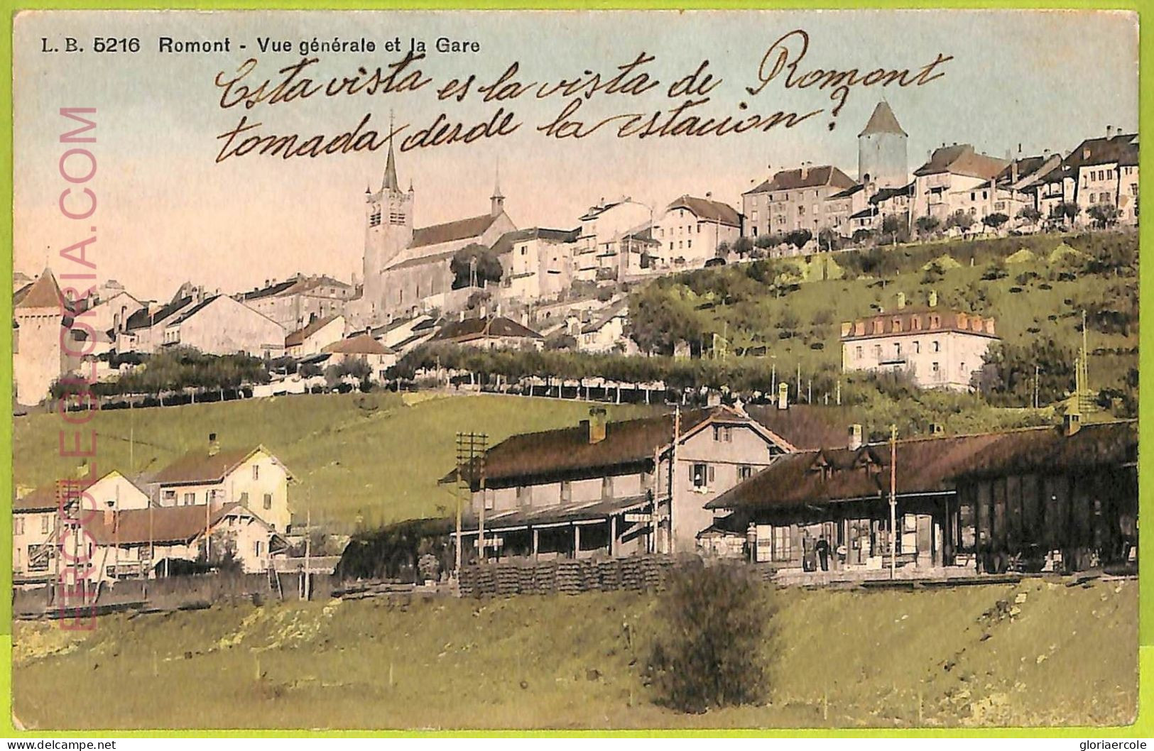 Ad6633 - SWITZERLAND Schweitz - Ansichtskarten VINTAGE POSTCARD - Romont - Romont