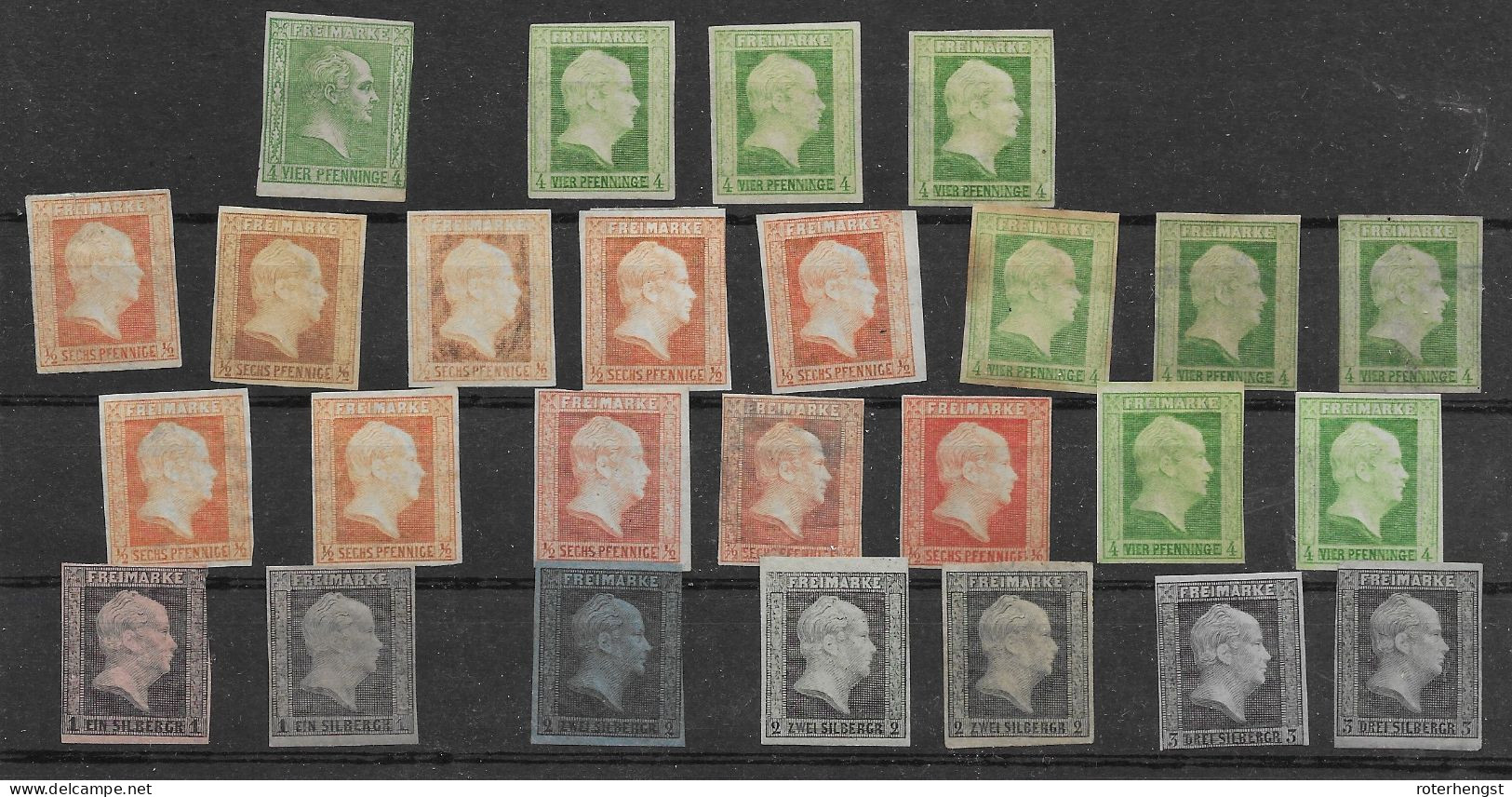 Prussia Mint Collection Huge Value (most Stamps Without Gum) No Thins Overall / Pas D'amincis / Keine Fenster - Ungebraucht