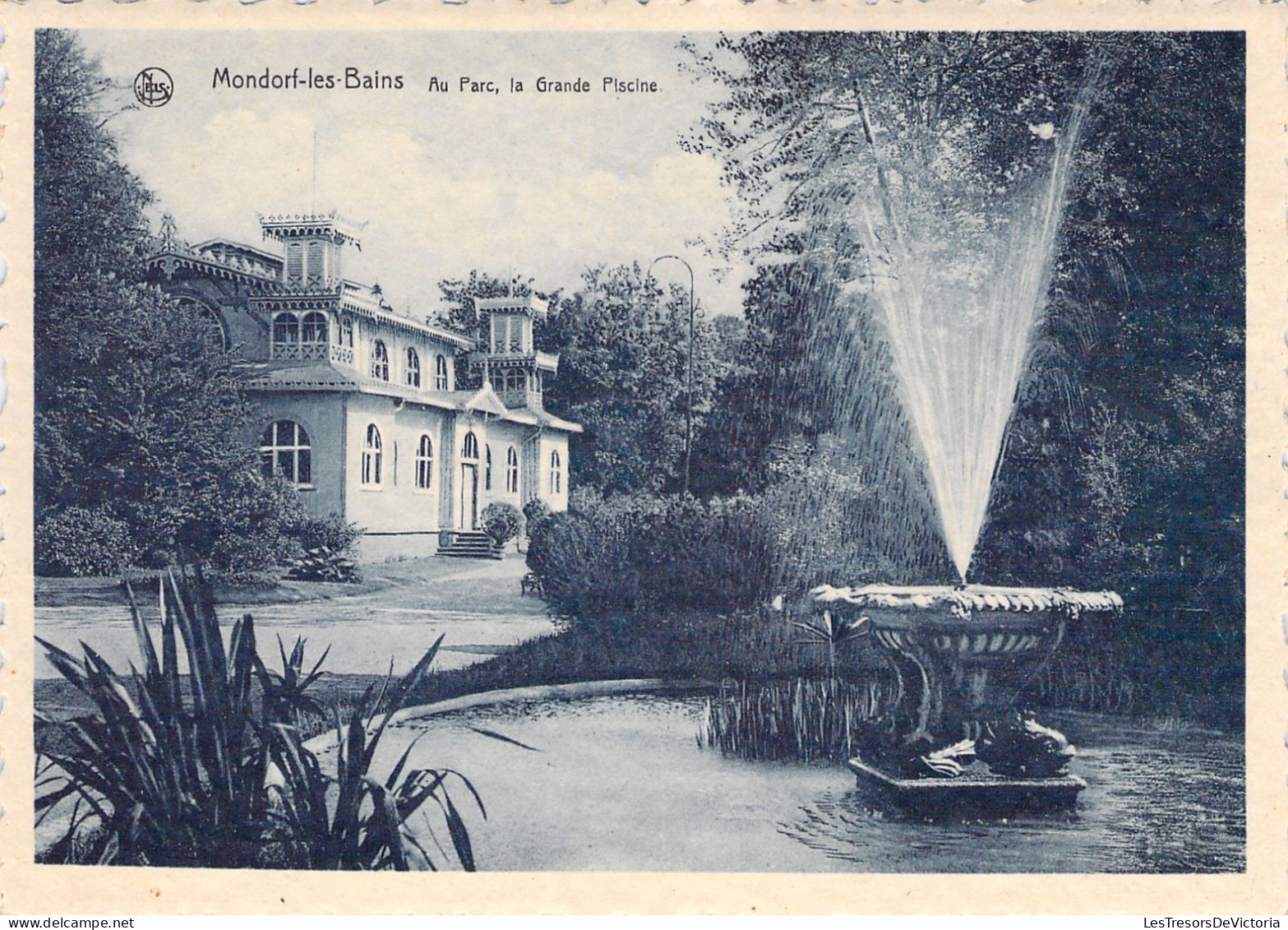 LUXEMBOURG - Mondorf Les Bains - Au Parc - La Grande Piscine - E A Schaack - Nels - Carte Postale - Bad Mondorf