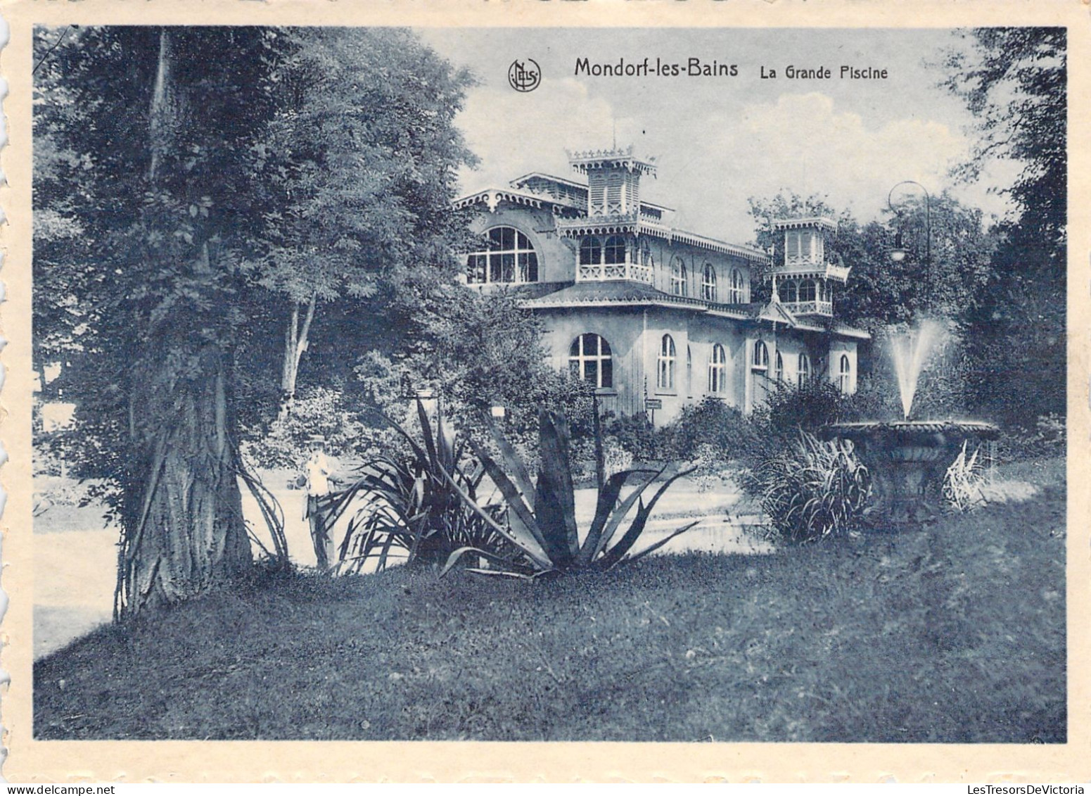 LUXEMBOURG - Mondorf Les Bains - La Grande Piscine - E A Schaack - Nels - Carte Postale - Mondorf-les-Bains