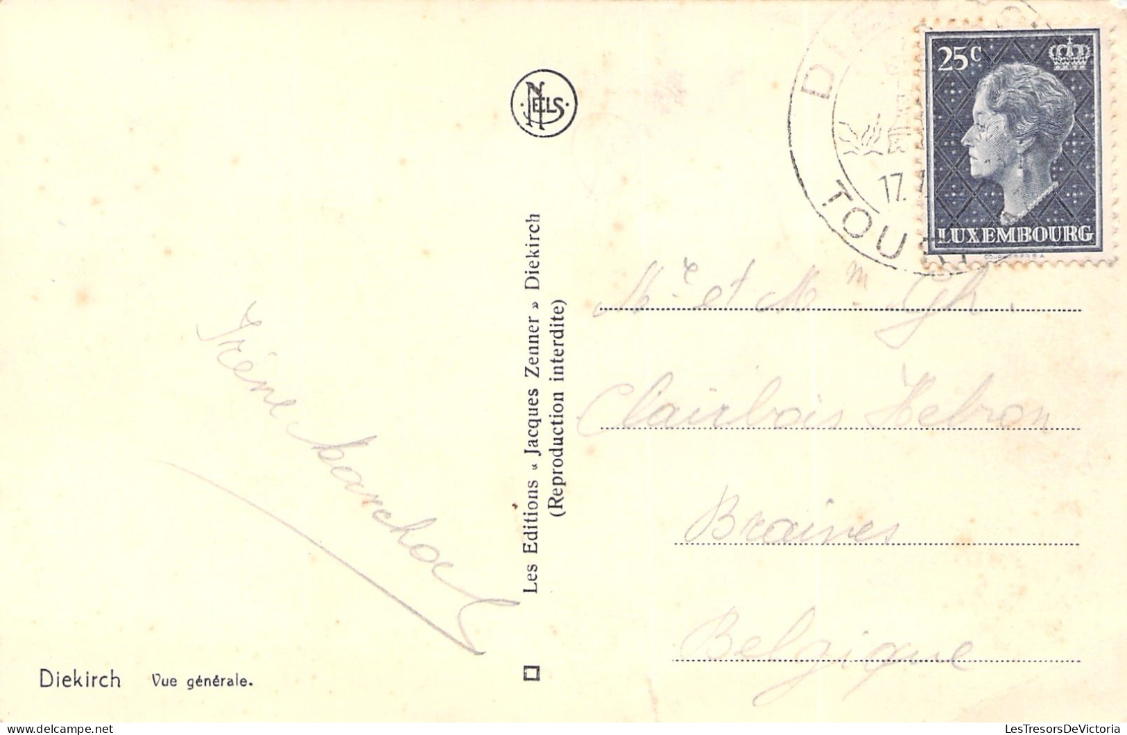 LUXEMBOURG - Diekirch - Vue Generale - Carte Postale Ancienne - Diekirch