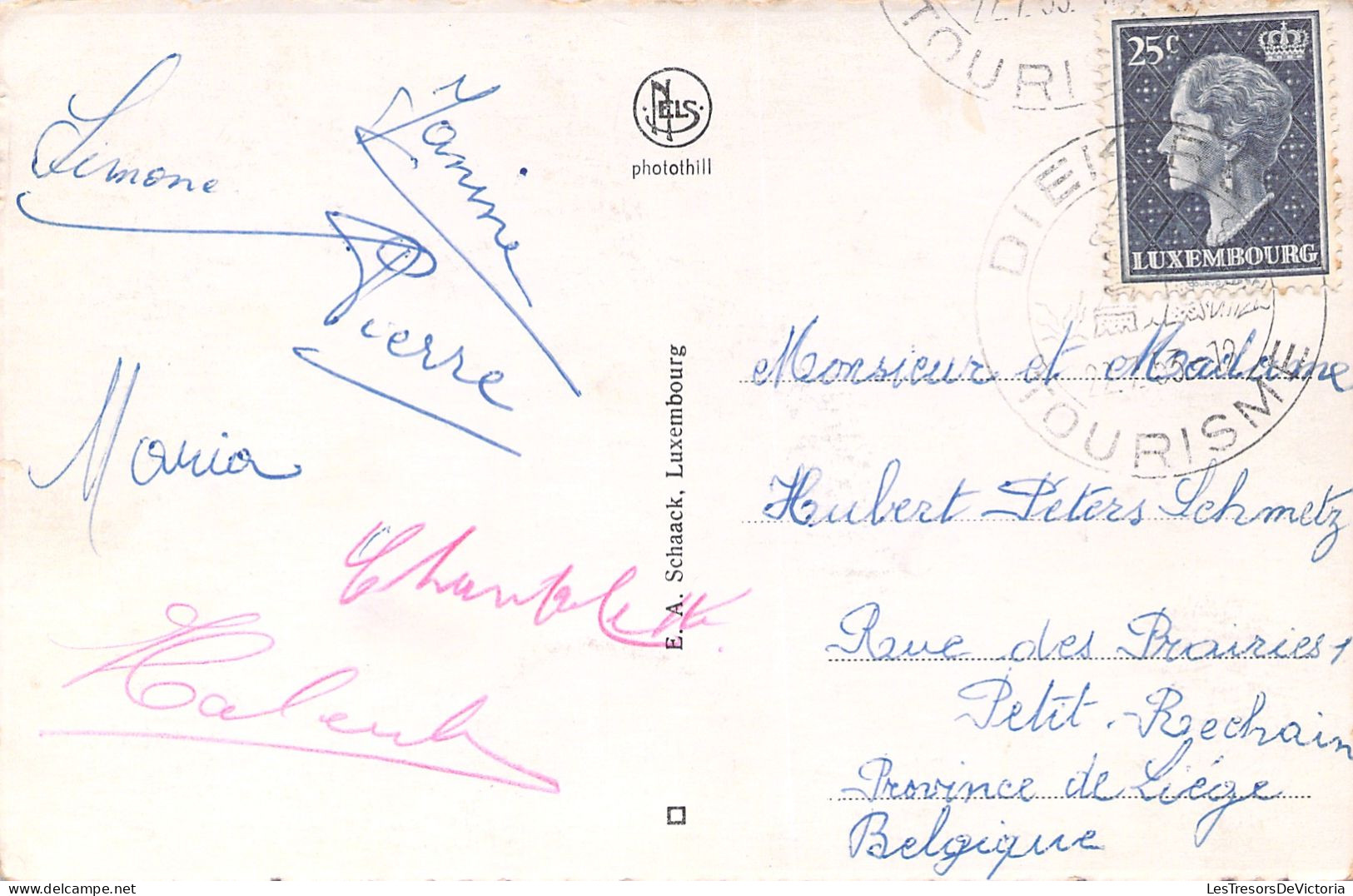 LUXEMBOURG - Diekirch - Promenades Au Bord De La Sure - Carte Postale Ancienne - Diekirch