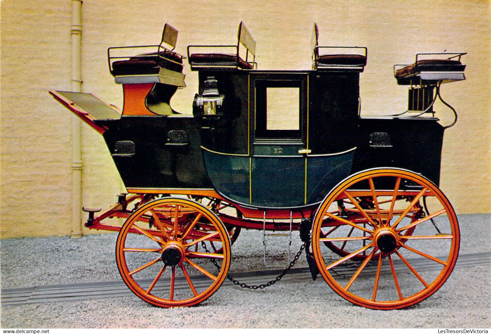 Automobile - Stage Coach - Voiture Ancienne - Carte Postale - Sonstige & Ohne Zuordnung