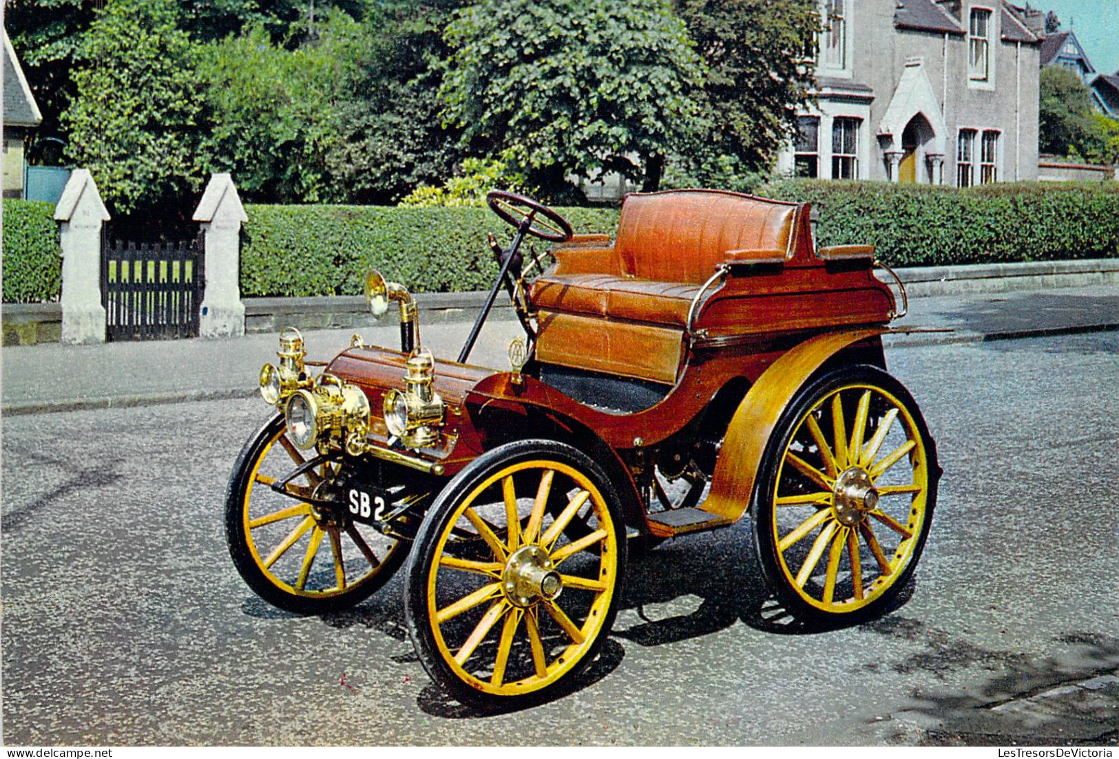 Automobile - Arrol Johnston 1901 - Voiture Ancienne - Carte Postale - Sonstige & Ohne Zuordnung