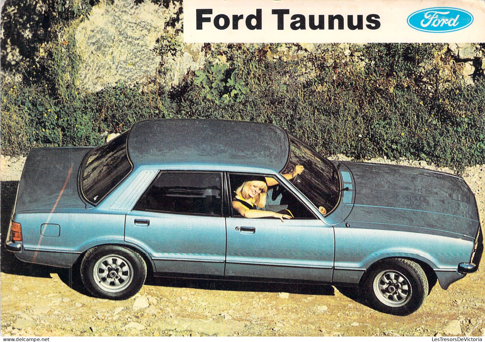 Automobile - Ford Taunus - Ford - Voiture Ancienne - Carte Postale - Sonstige & Ohne Zuordnung