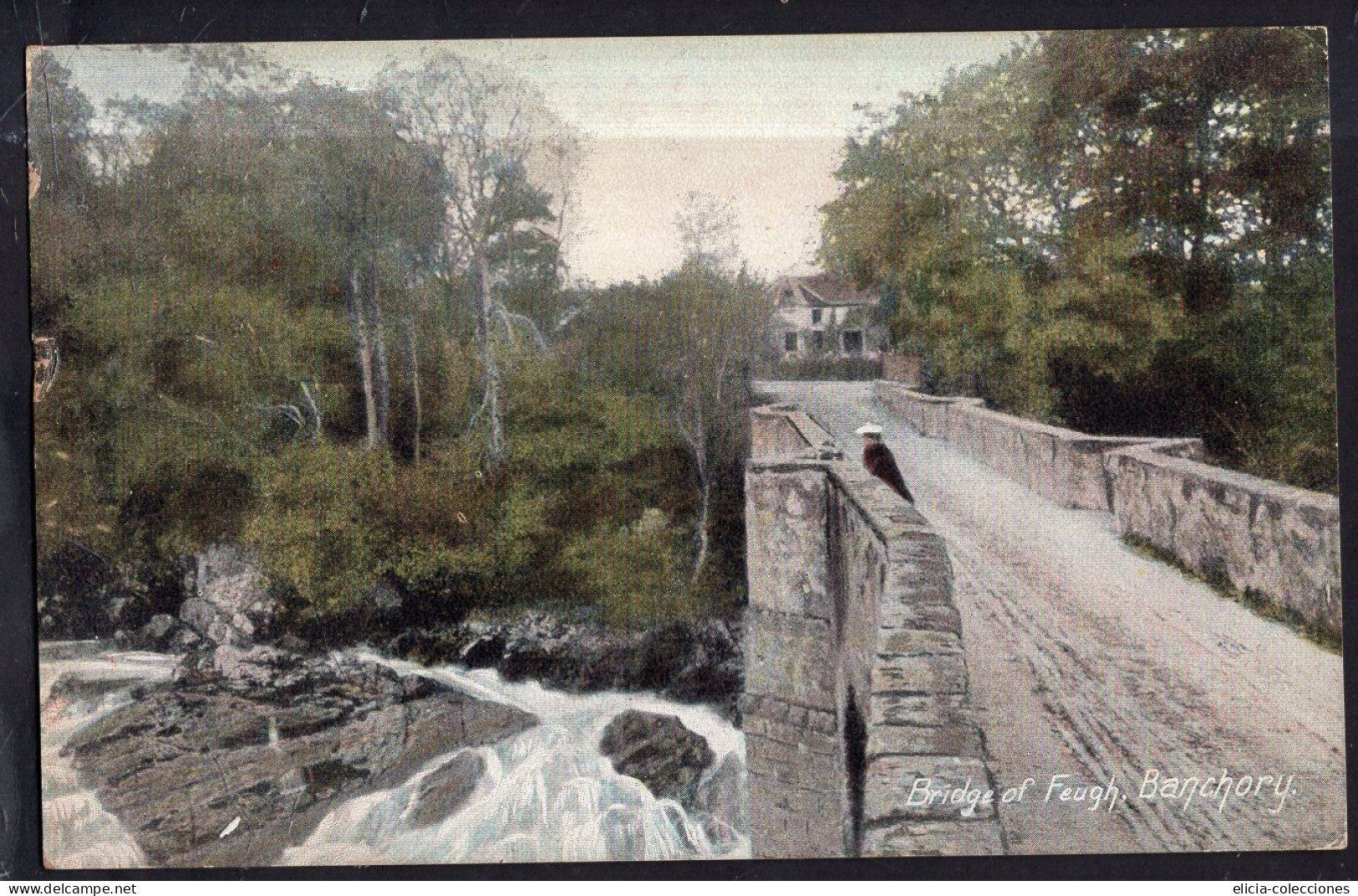 Great Britain - 1908 - Postcard - Scotland - Banchory - Bride Of Feugh - Aberdeenshire