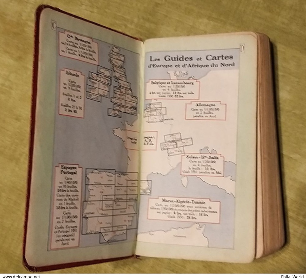 GUIDE MICHELIN FRANCE - 1931 27e Année - Pas De Pneus Trop Petits Au Dos De La Couverture - Michelin (guides)