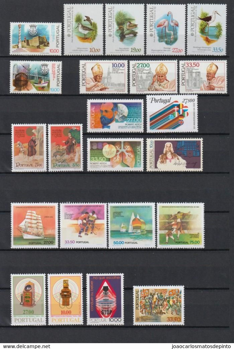 PORTUGAL 1982 (COMPLETO)- MNH (PTS10888)** - Années Complètes