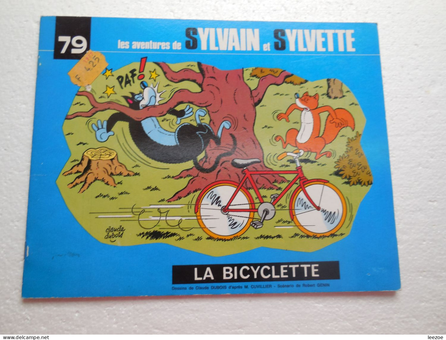 BD SYLVAIN ET SYLVETTE N°79 LA BICYCLETTE ..BEL ETAT...................REF0.1/N5 - Sylvain Et Sylvette