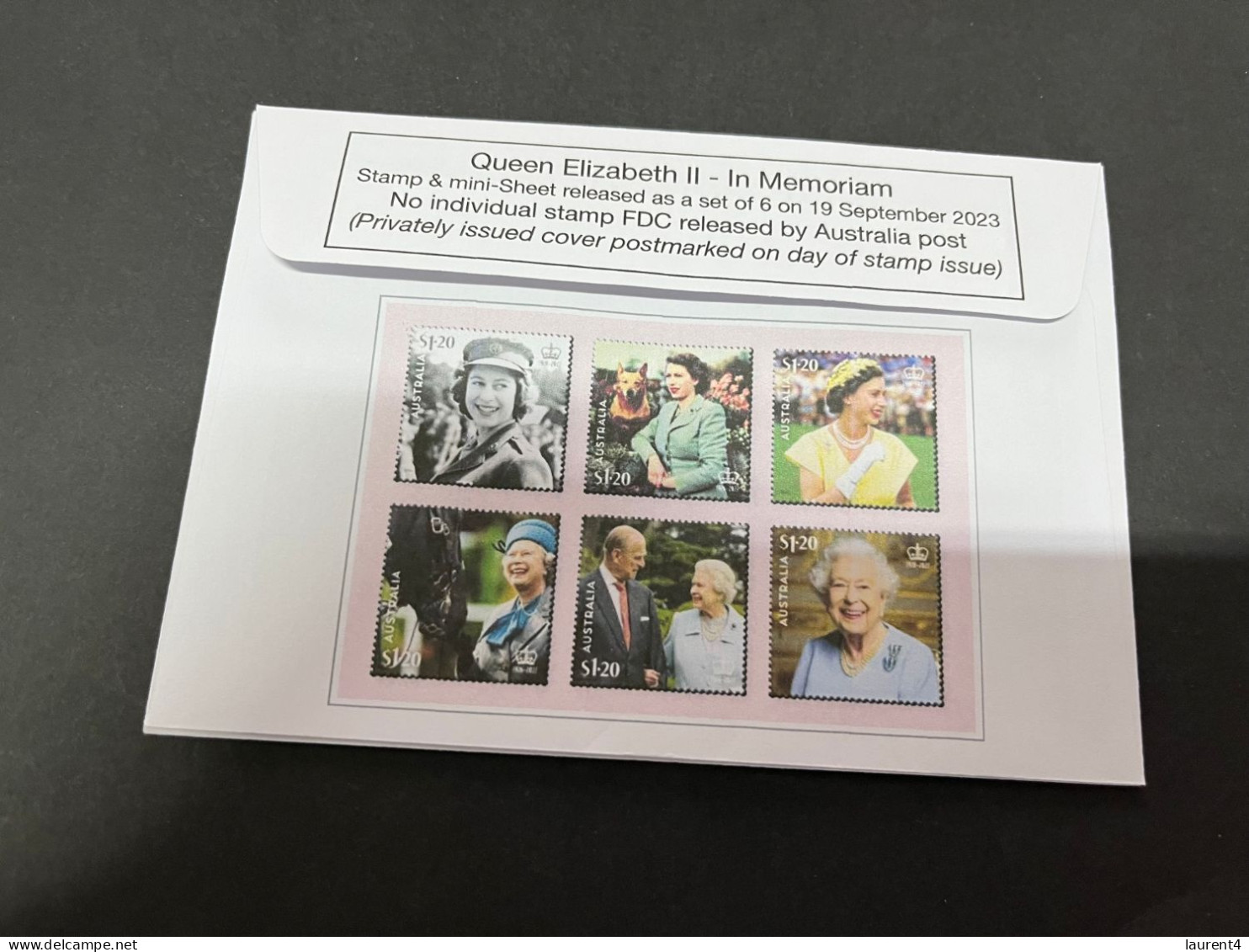 (20-9-2023) Queen Elizabeth II In Memoriam (special Cover) (released Date Is 19 September 2023) - Brieven En Documenten