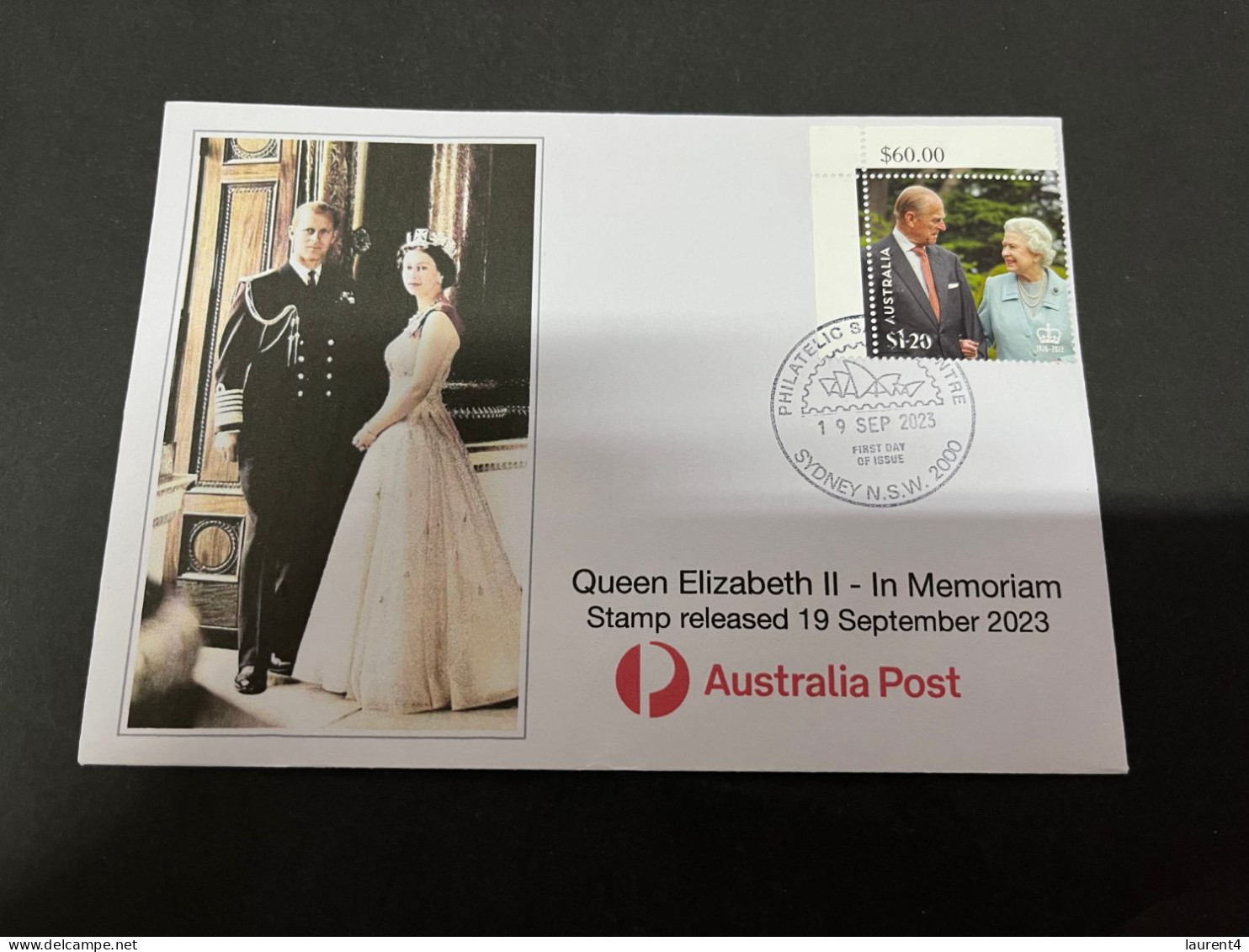 (20-9-2023) Queen Elizabeth II In Memoriam (special Cover) Prince Philip (released Date Is 19 September 2023) - Briefe U. Dokumente