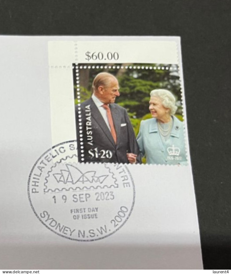(20-9-2023) Queen Elizabeth II In Memoriam (special Cover) Prince Philip (released Date Is 19 September 2023) - Brieven En Documenten