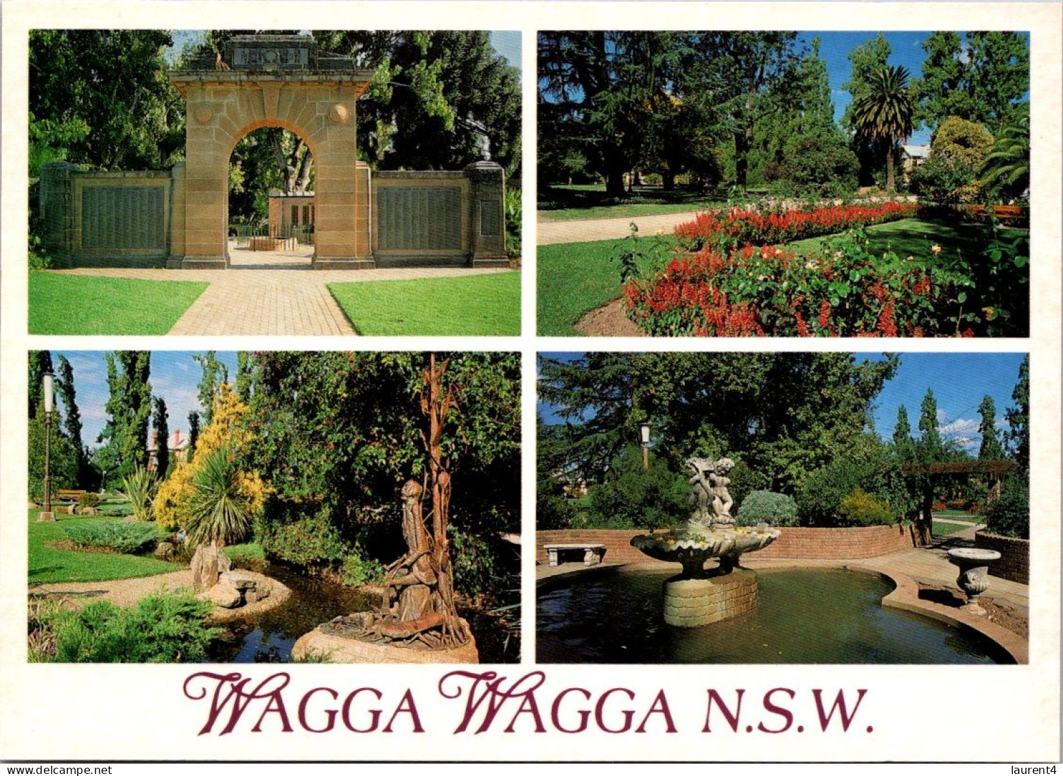 20-9-2023 (1 U 38) Australia - NSW - City Of Wagga Wagga (4 Views) X 2 Postcards - Wagga Wagga