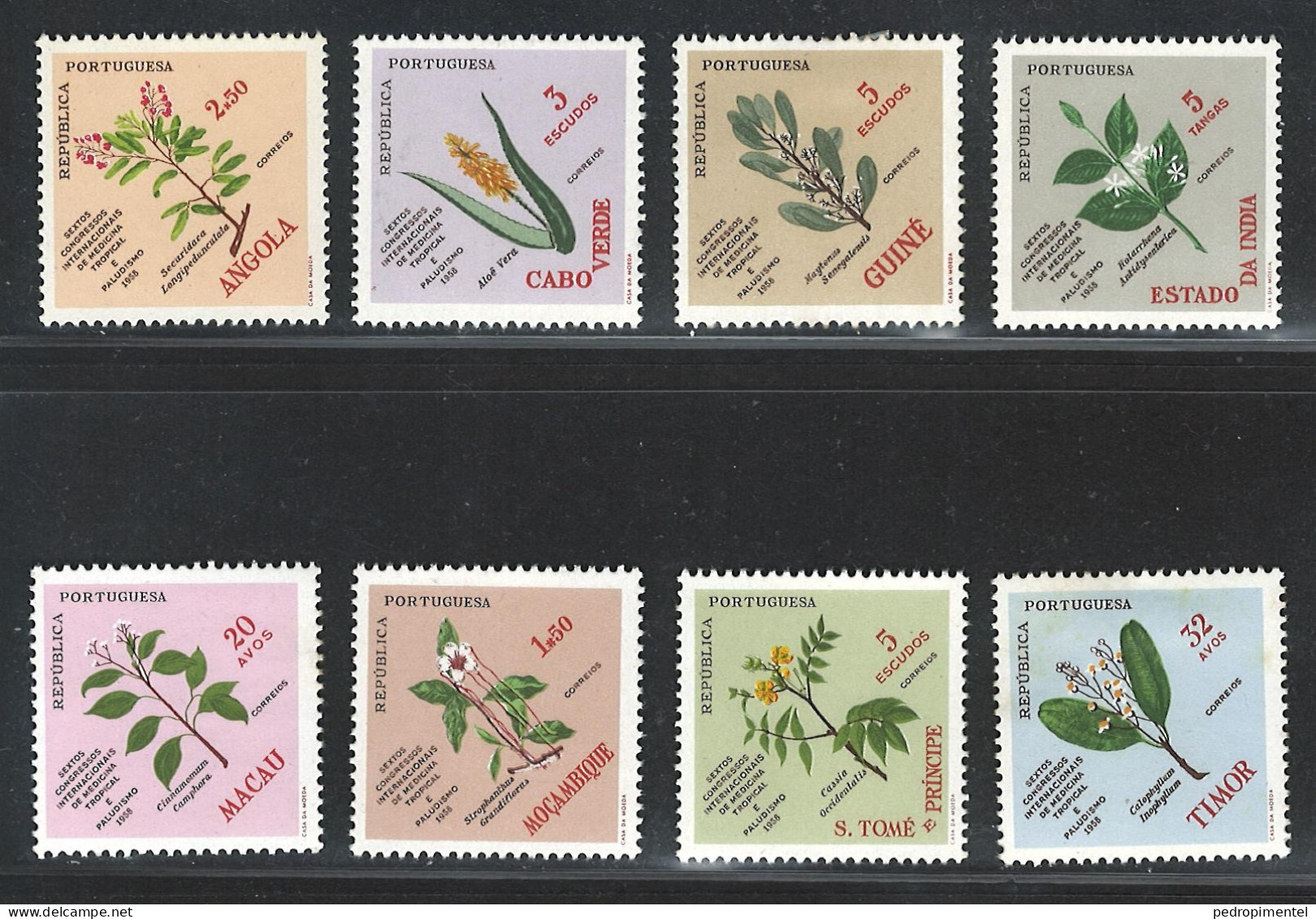 Portugal Colonies Omnibus Issue 1958 "Tropical Medicine" MNH/MH - Other & Unclassified