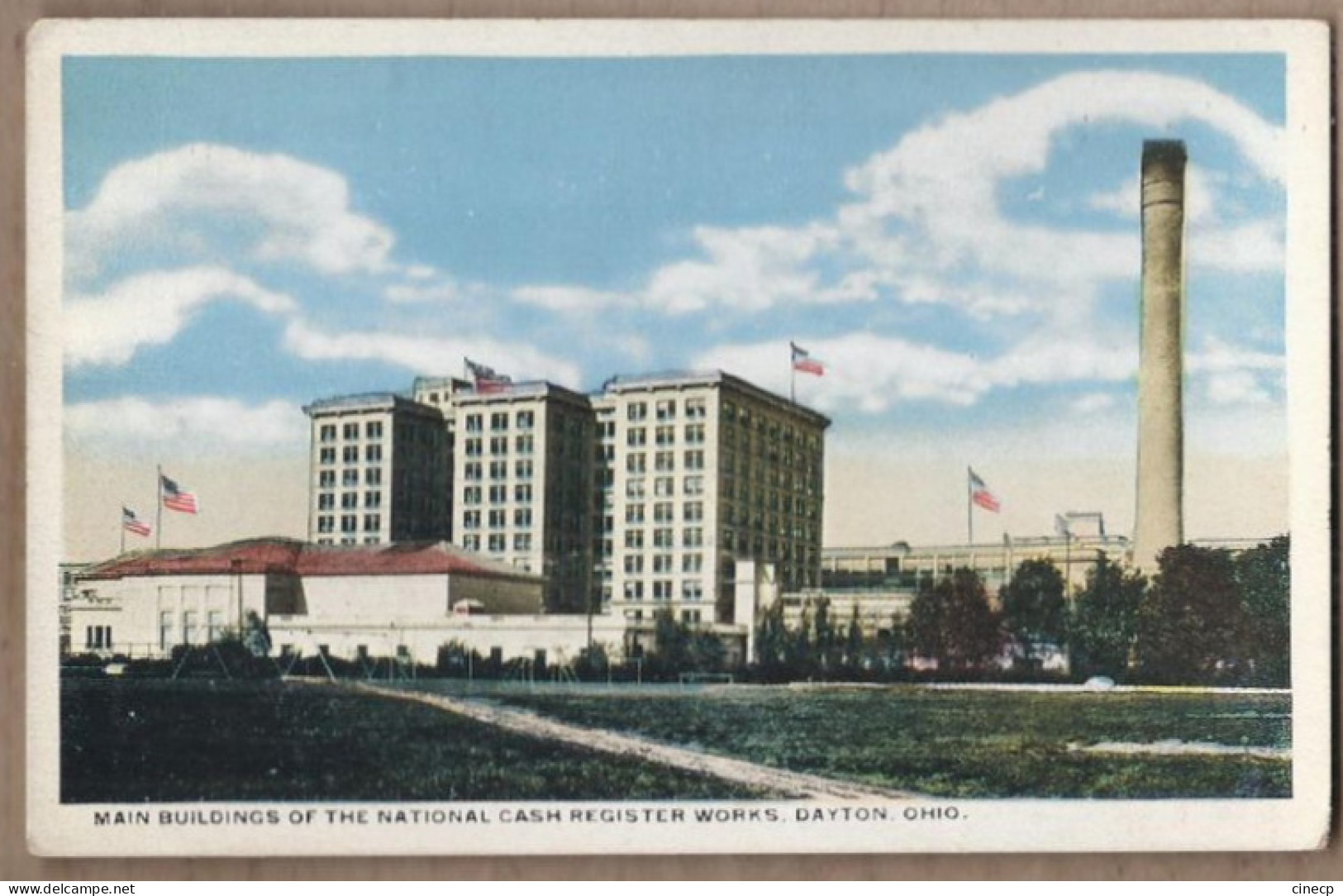 CPA USA - DAYTON - Main Buildings Of The National Cash Register Works - TB PLAN FABRIQUE USINE INDUSTRIE - Dayton