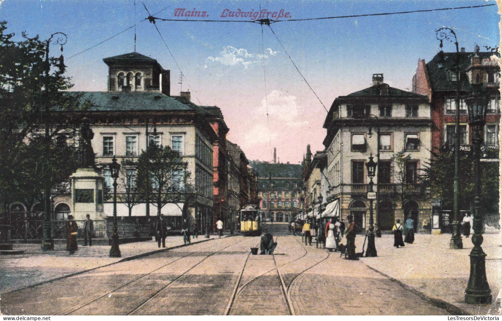 ALLEMAGNE - Mainz - Chemin De Fer - Colorisé - Animé - Carte Postale Ancienne - Mainz