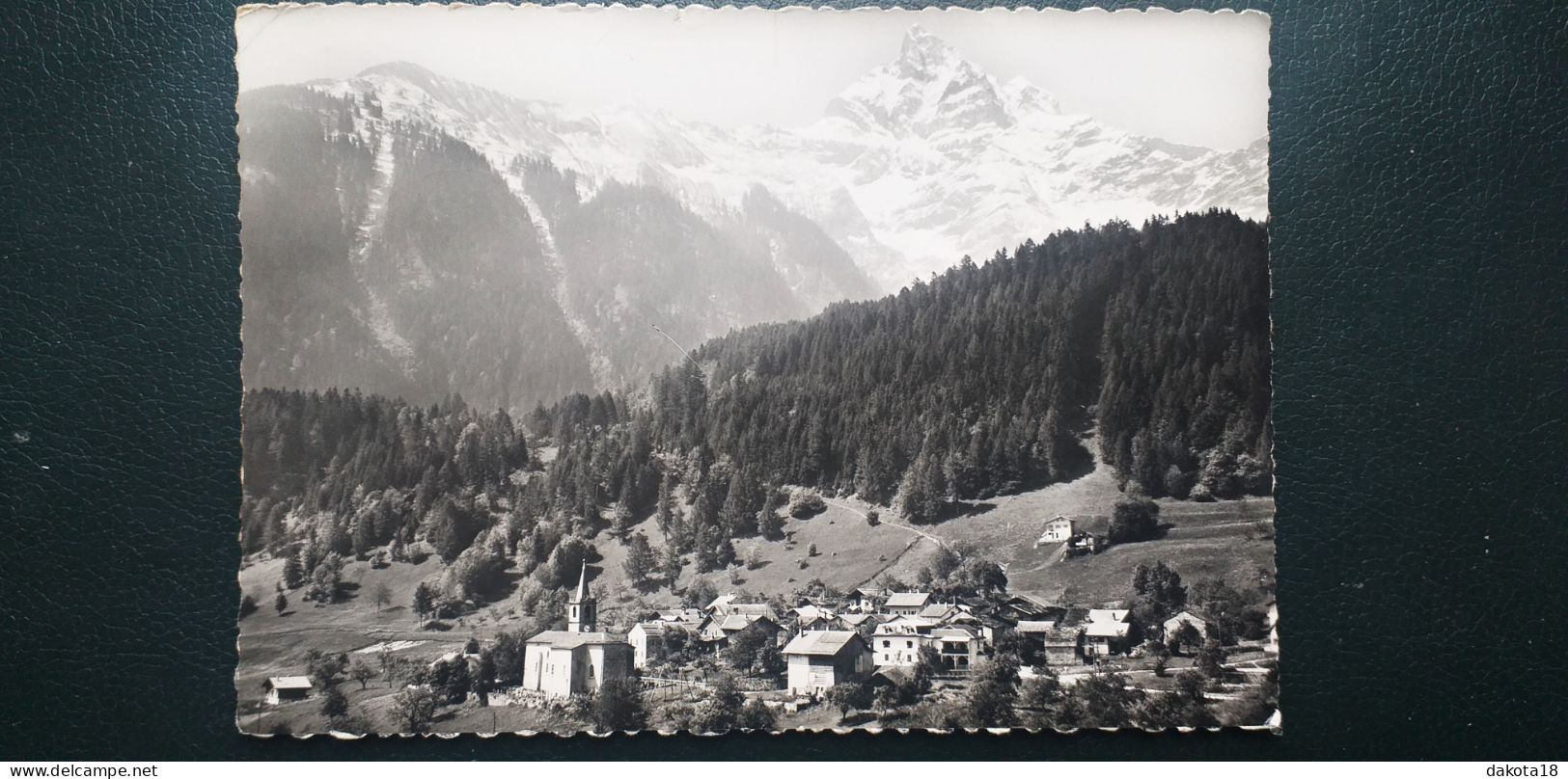 Suisse  , Vérossaz , Vue Générale En 1986..........cpsm...gf - Vérossaz