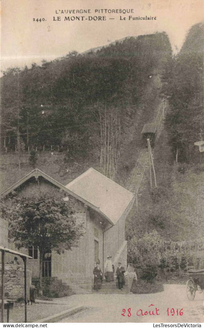 FRANCE - Mont Dore - Le Funniculaire - Carte Postale Ancienne - Nouvelle Calédonie