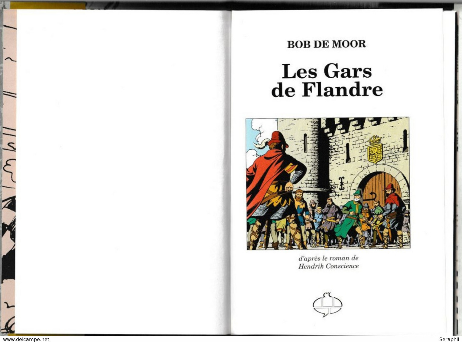 Livre Bande Dessinée -  Les Gars De Flandre - Bob De Moor - Timbres N° 3088/89 - 2002 - FR - Philabédés (fumetti)