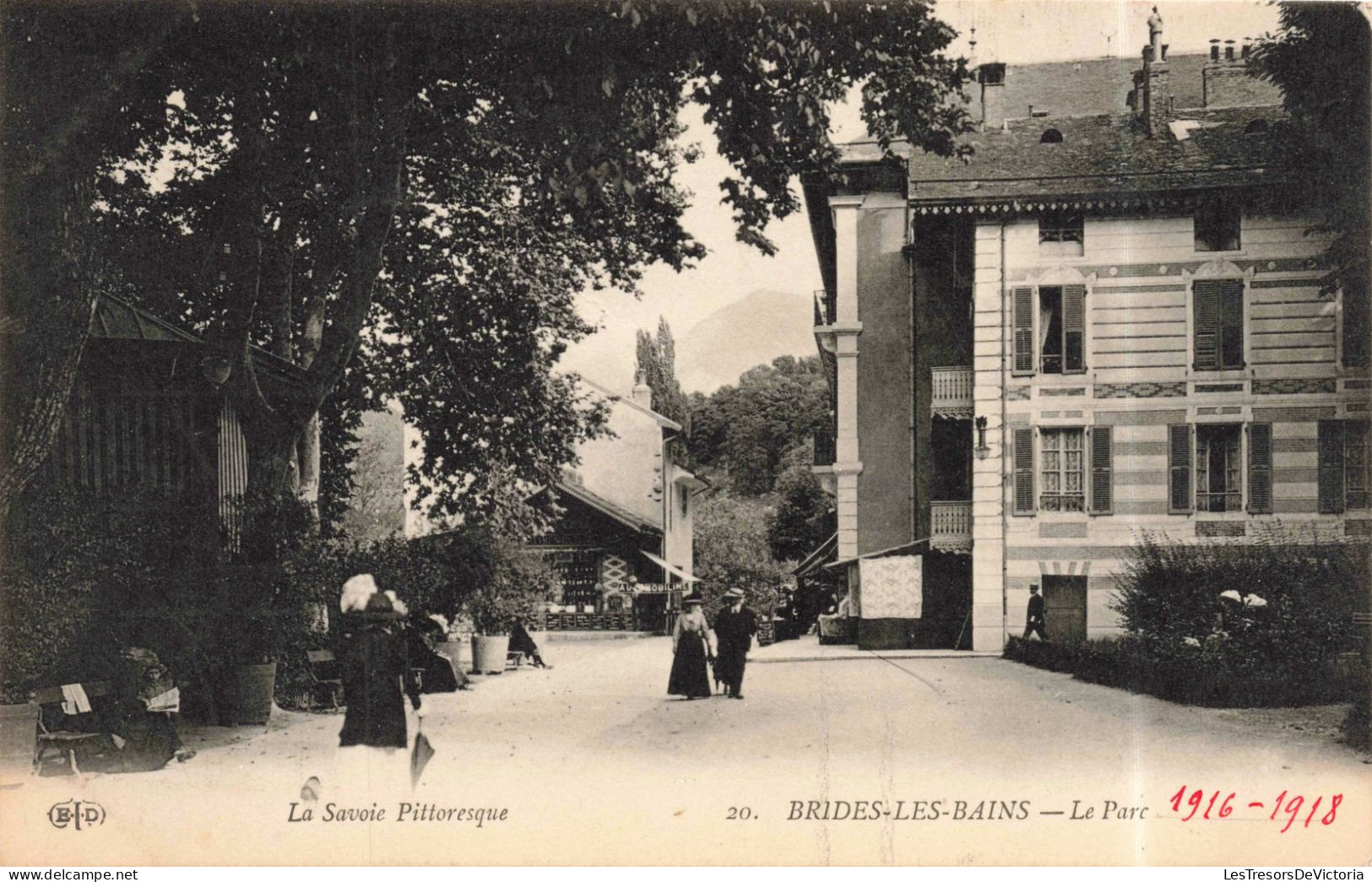 FRANCE - Brides Les Bains - Le Parc - Carte Postale Ancienne - Brides Les Bains