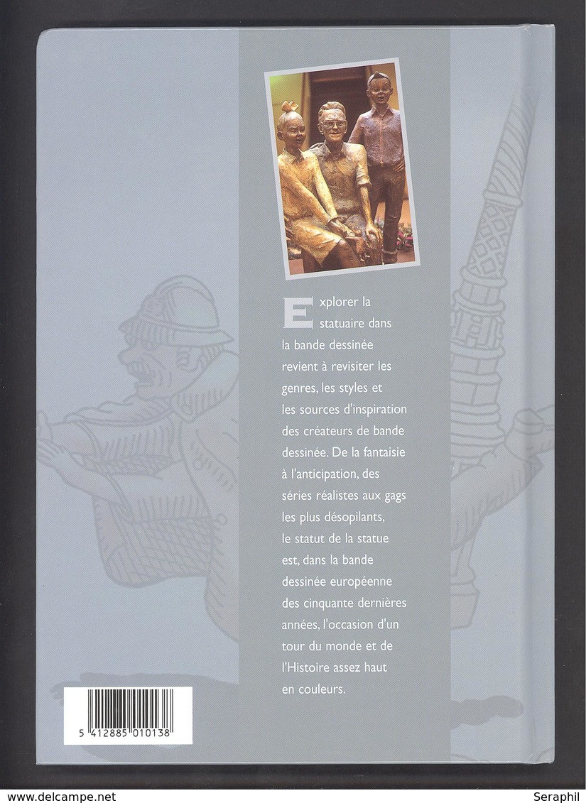 Livre Bande Dessinée -  Le Sculpteur ne manque pas d'adresse - avec Tintin - Timbres n° 3194/98 - 2003 - FR
