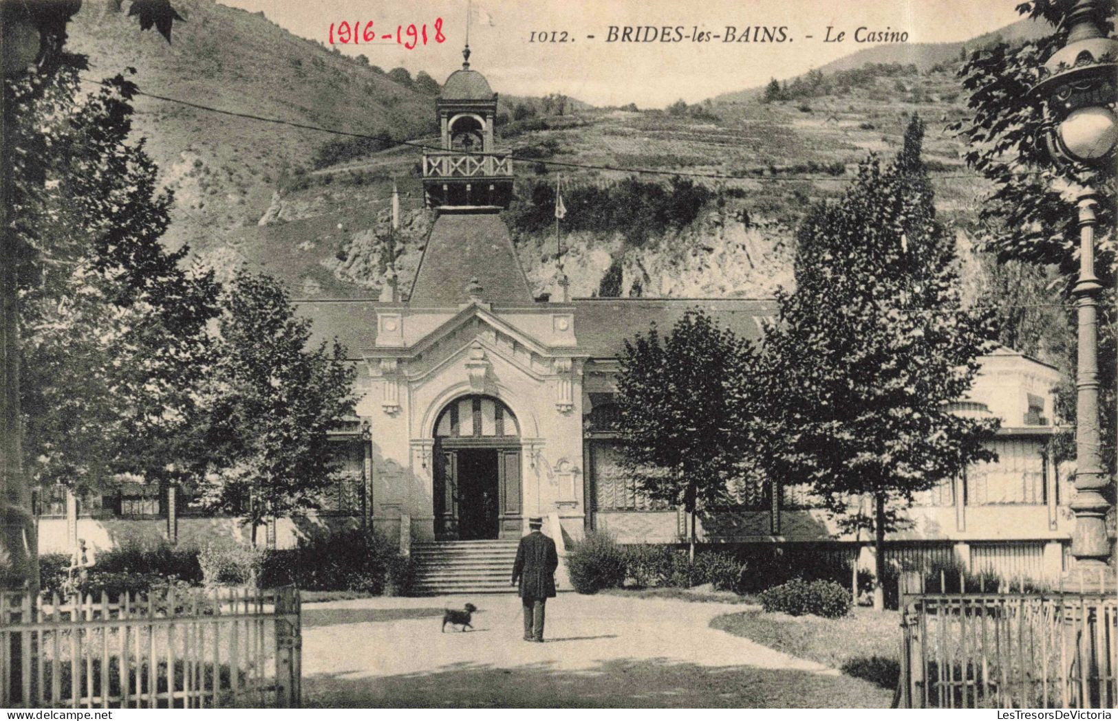 FRANCE - Brides Les Bains - Le Casino - Carte Postale Ancienne - Brides Les Bains