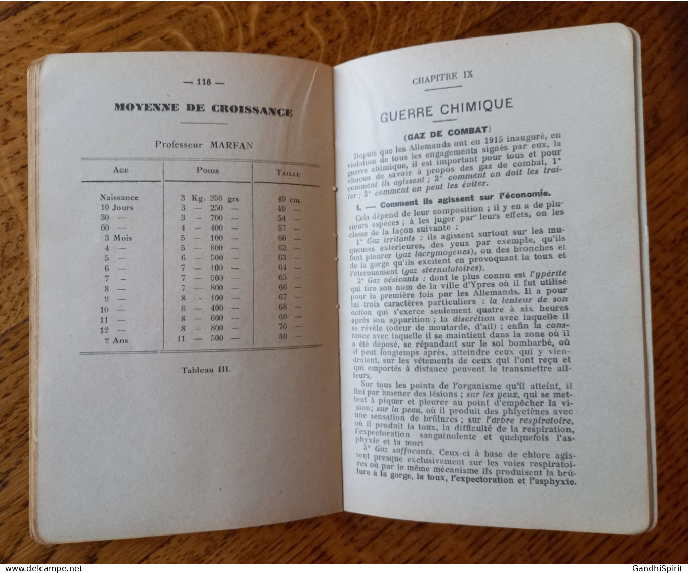 1935 Croix Rouge Française - Manuel de l'Auxiliaire - Société de Secours aux Blessés Militaires, Guerre Chimique