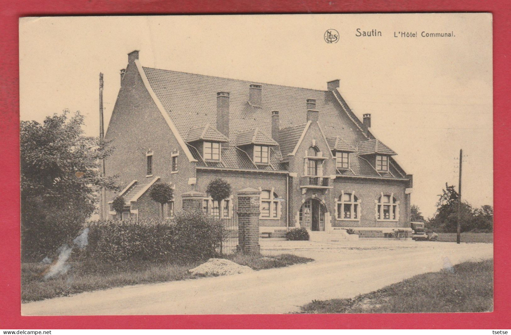 Sautin - L'Hôtel Communal  ( Voir Verso ) - Sivry-Rance