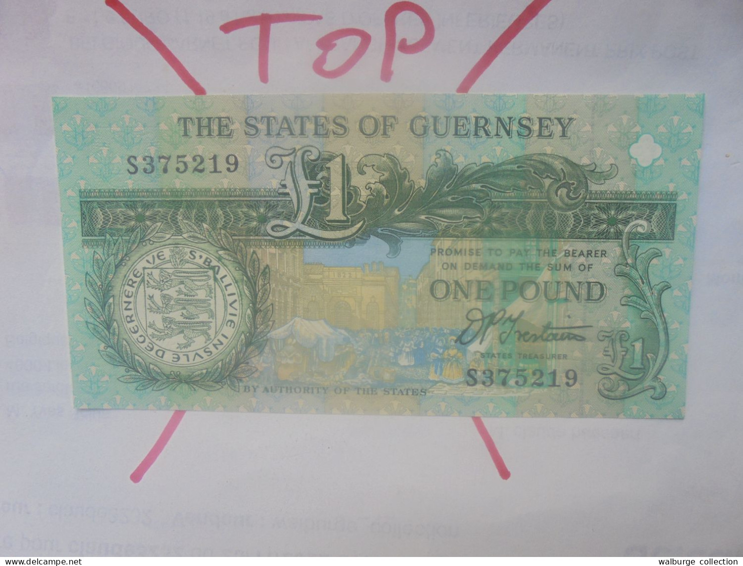 GUERNESEY 1 POUND 1991 Neuf (B.30) - Guernesey