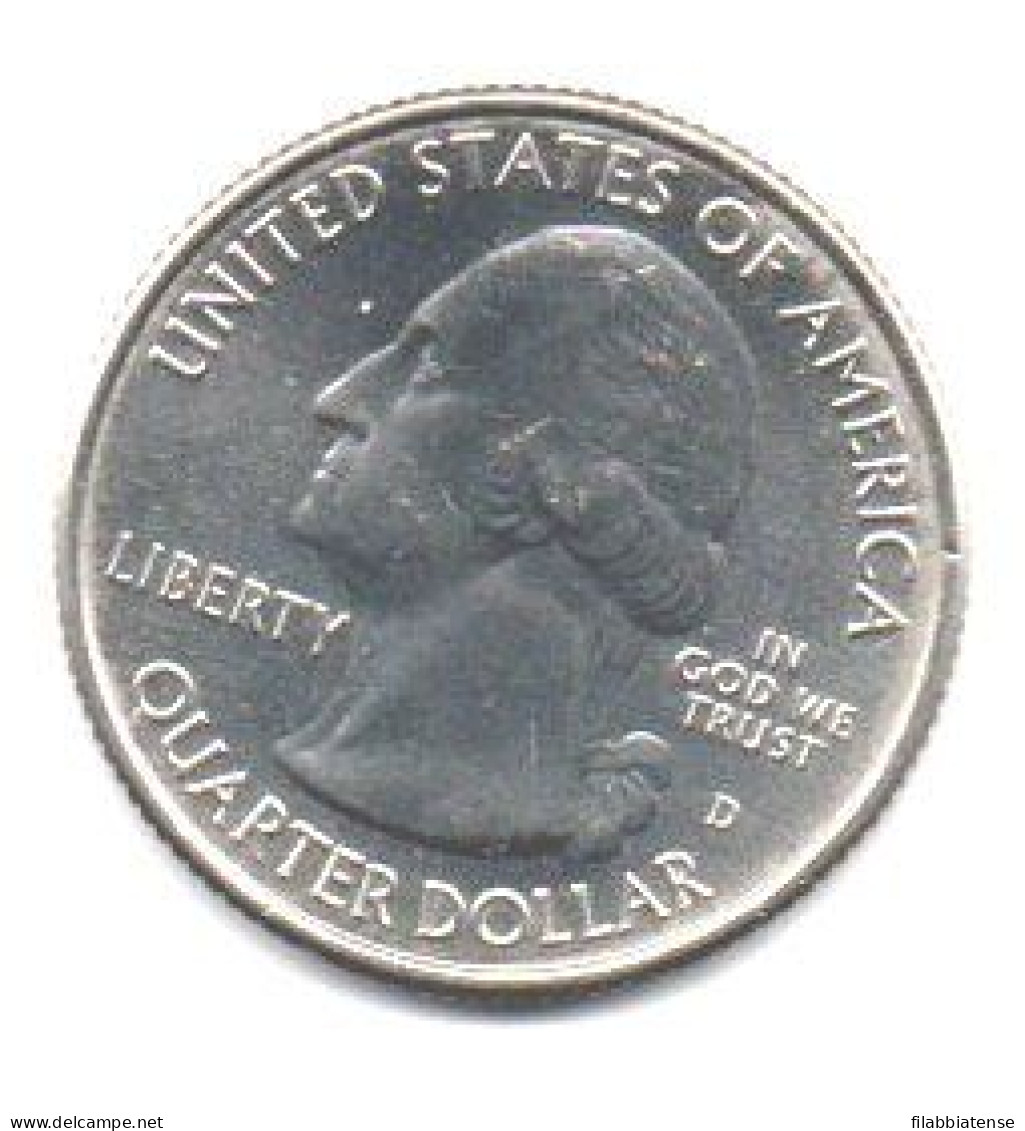 2012 - Stati Uniti 25 Cents - Quarter Denali   D     ------ - 2010-...: National Parks