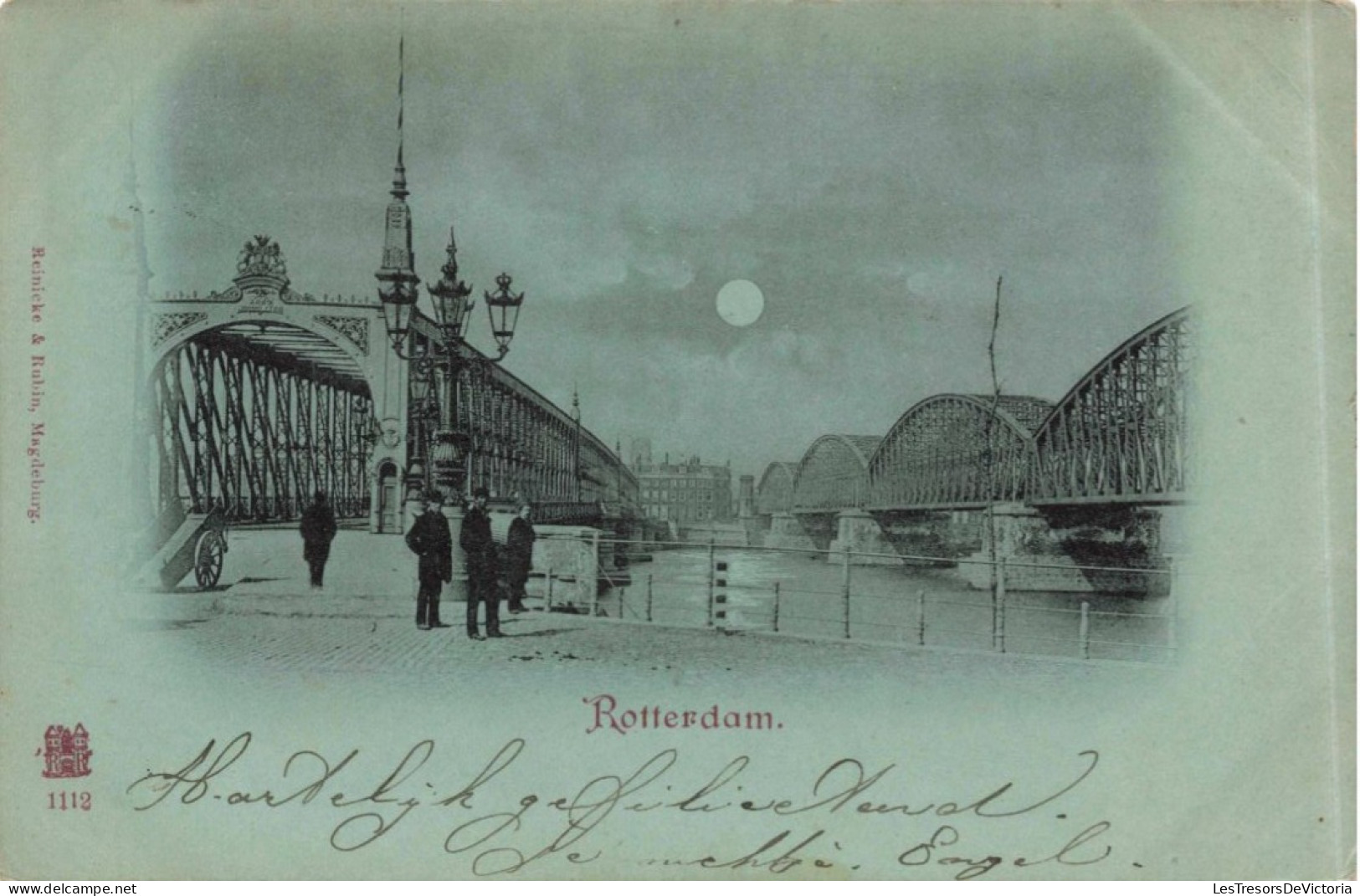 PAYS BAS - Rotterdam - Pont  - Carte Postale Ancienne - Rotterdam