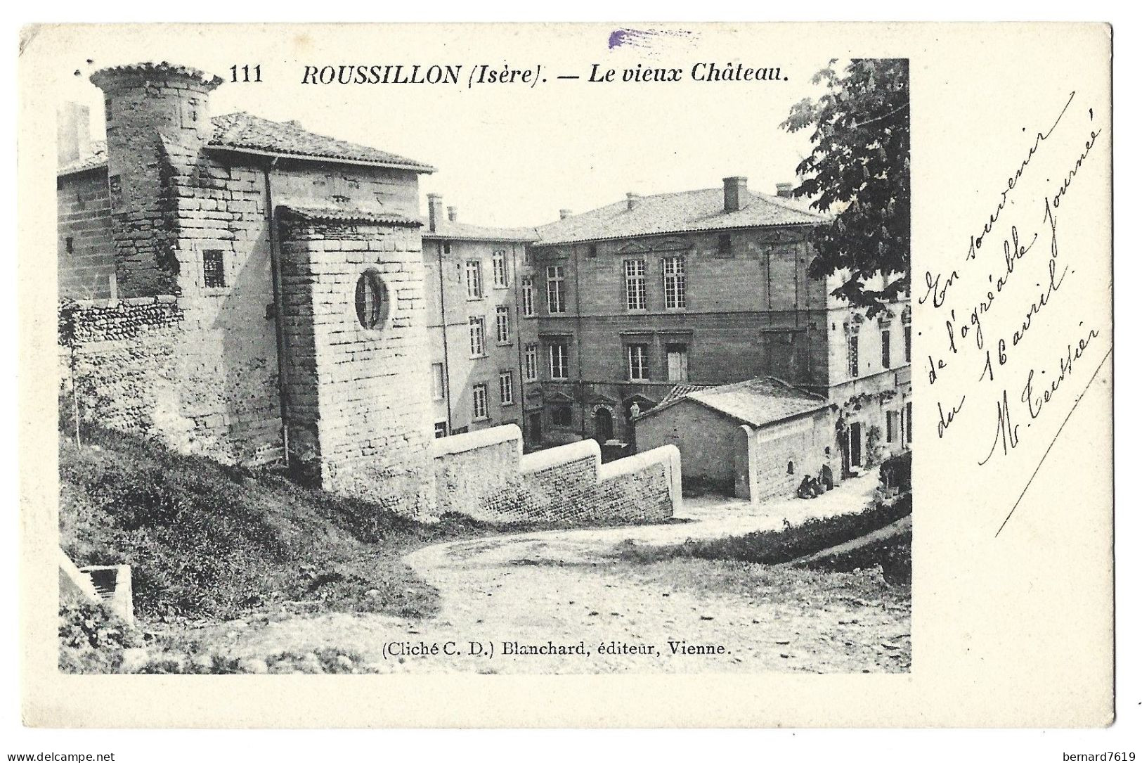 38  Roussillon - Le Vieux Chateau - Roussillon