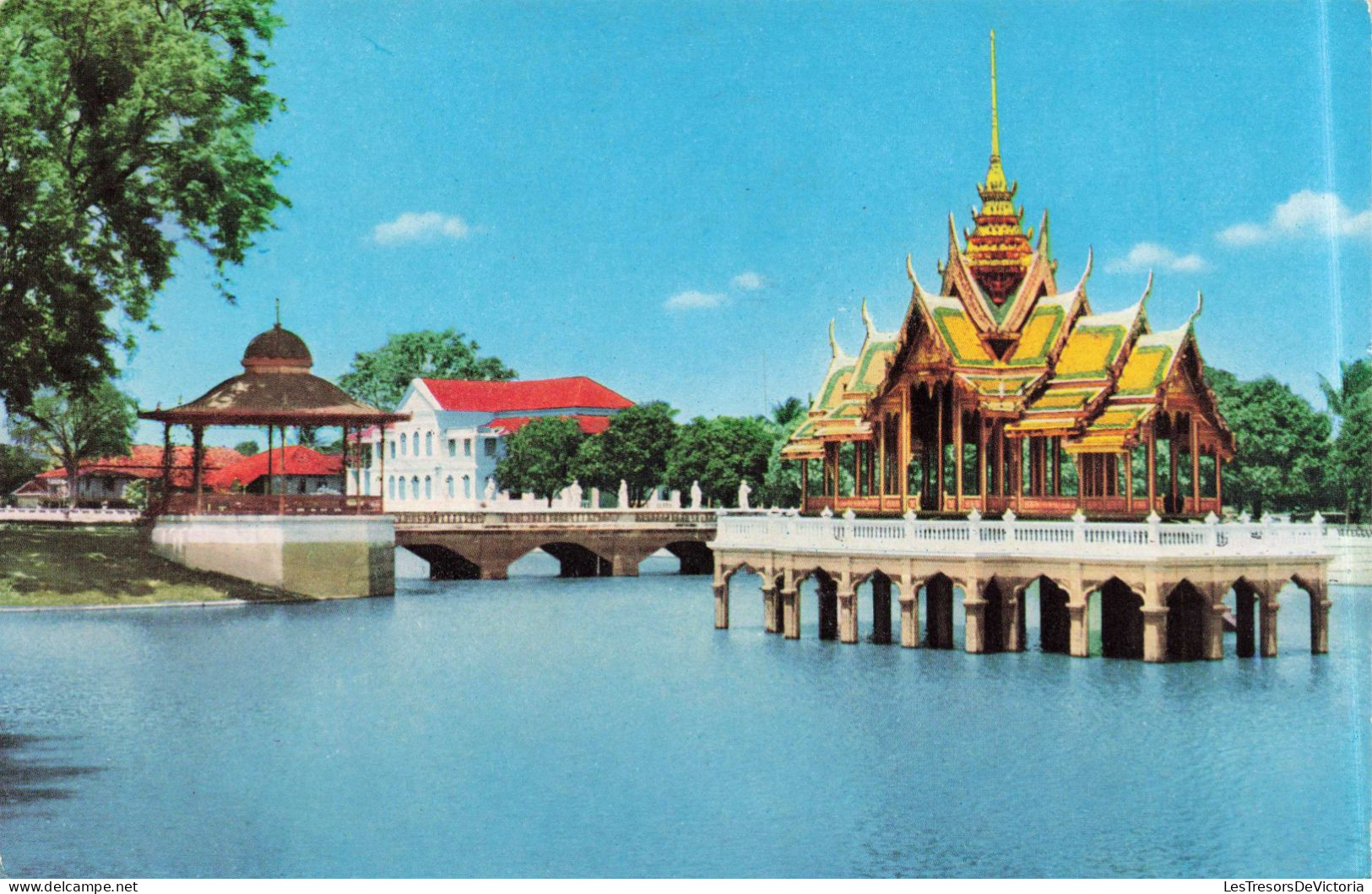 THAILANDE - Ayudhya - Royal Summer Palace Bang Pa In - Colorisé -  Carte Postale Ancienne - Thaïlande