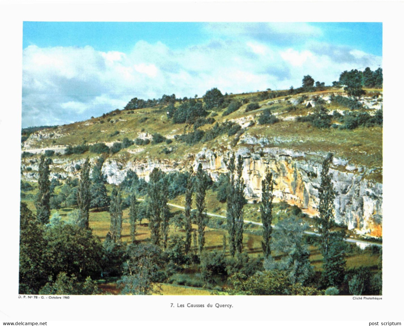 Photo  -  Reproduction -  Les Causses Du Quercy - Europe