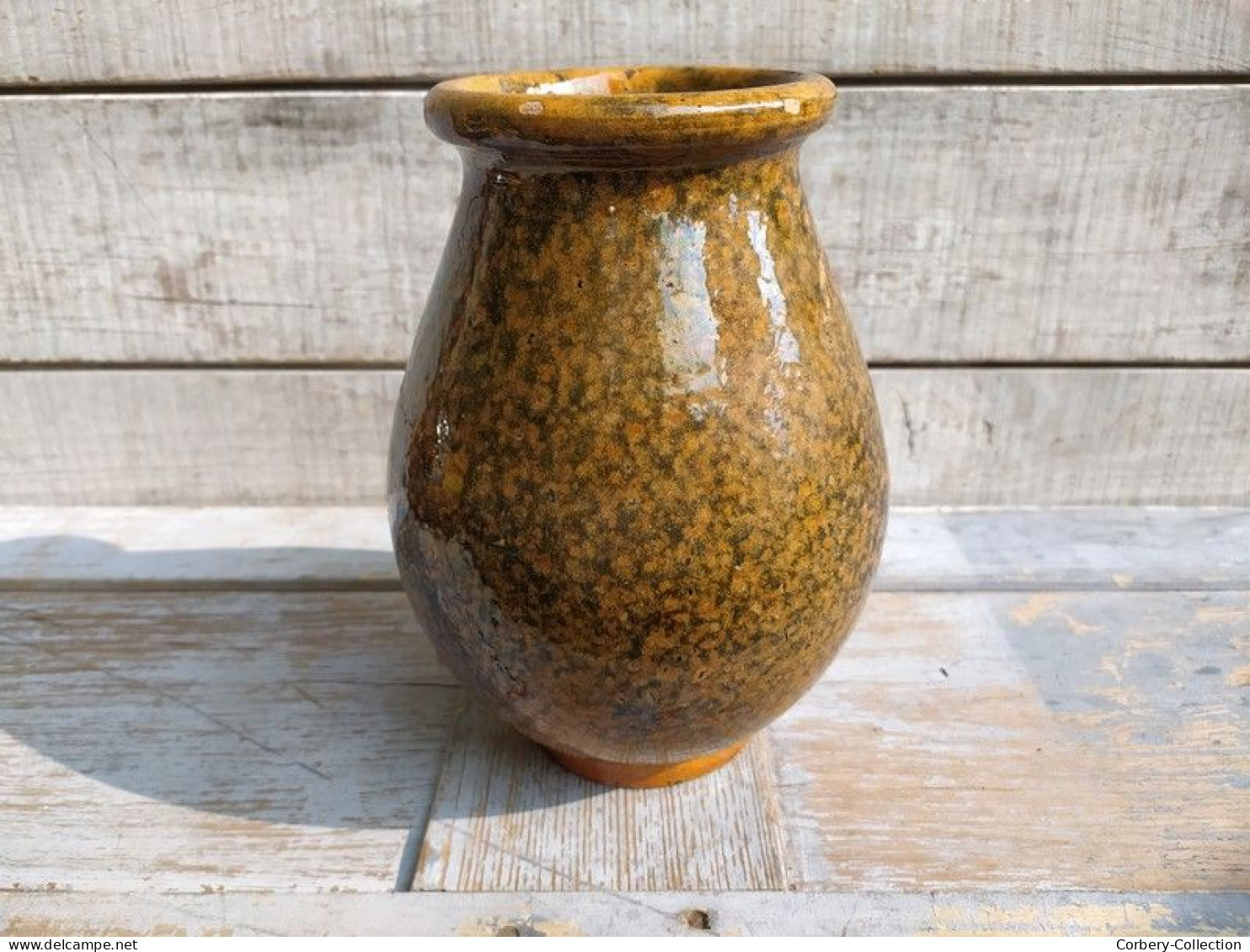 Ancien Vase Pot Grès Biot René Augé Laribé - Otros & Sin Clasificación