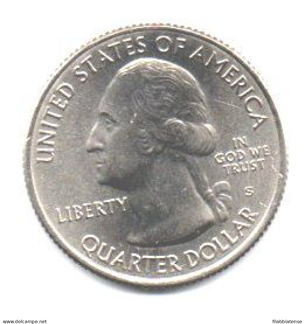 2013 - Stati Uniti 25 Cents - Quarter White Mountain   S     ------ - 2010-...: National Parks