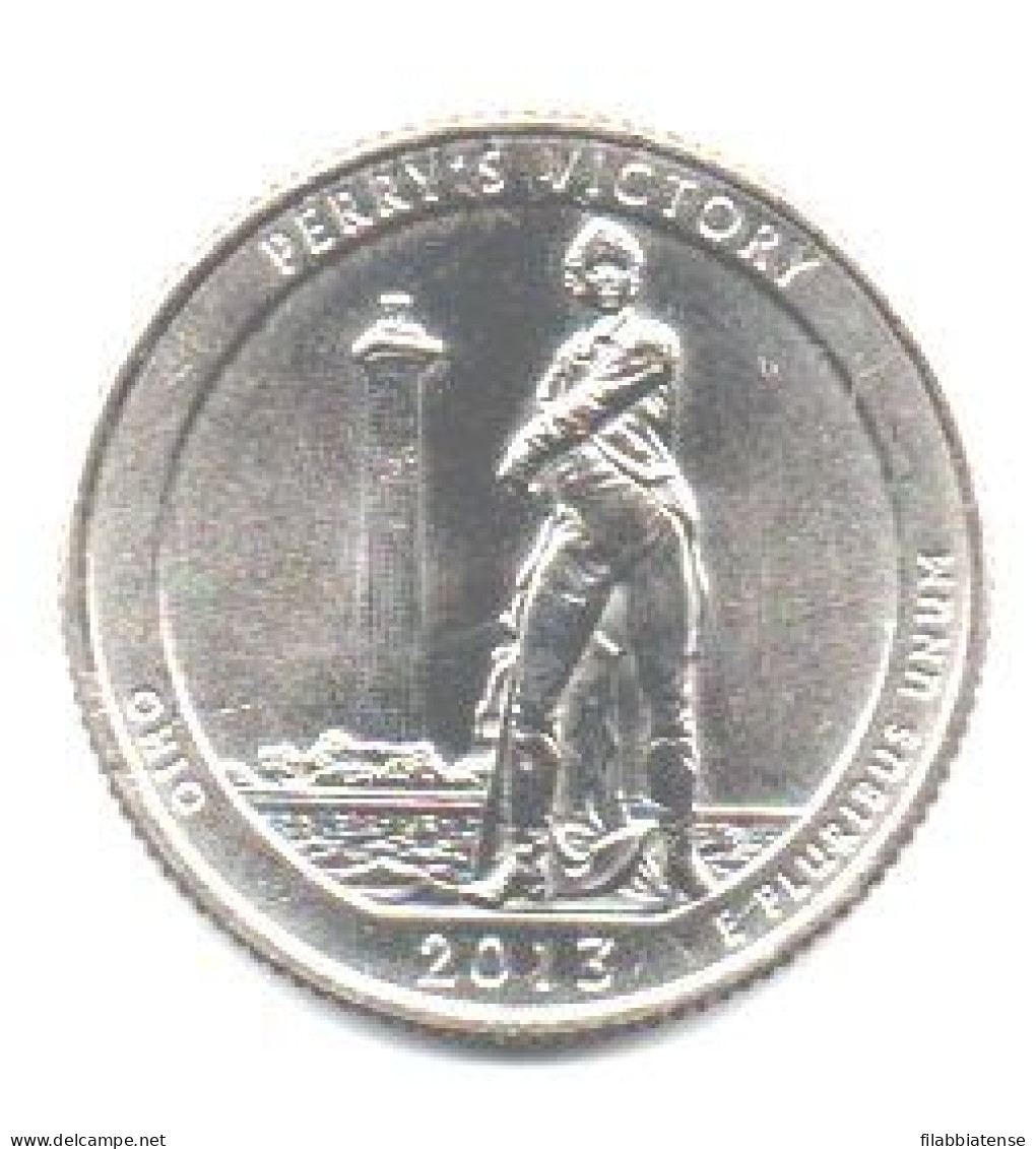 2013 - Stati Uniti 25 Cents - Quarter Perry's Victory   D     ------ - 2010-...: National Parks