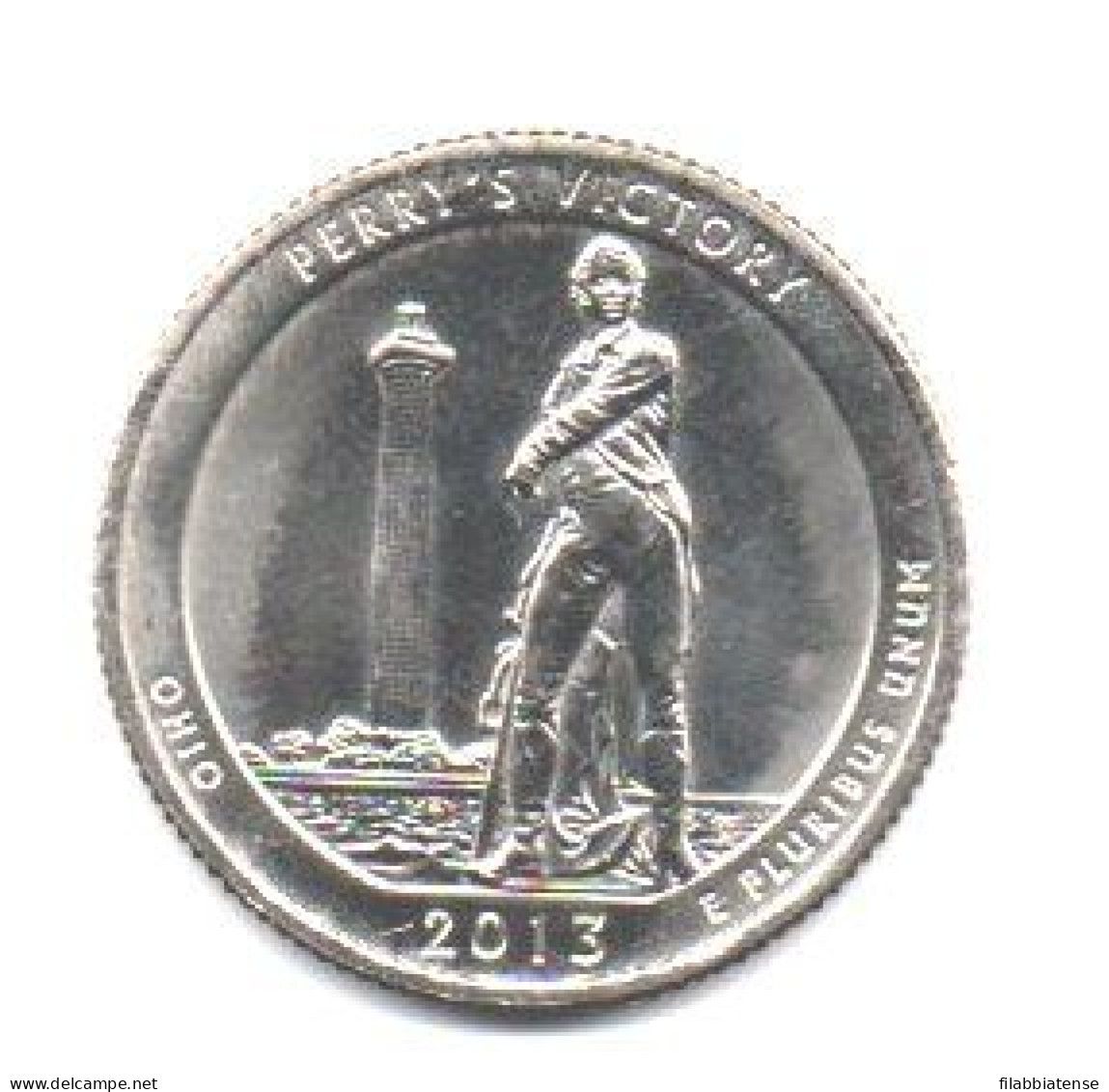 2013 - Stati Uniti 25 Cents - Quarter Perry's Victory   S     ------ - 2010-...: National Parks