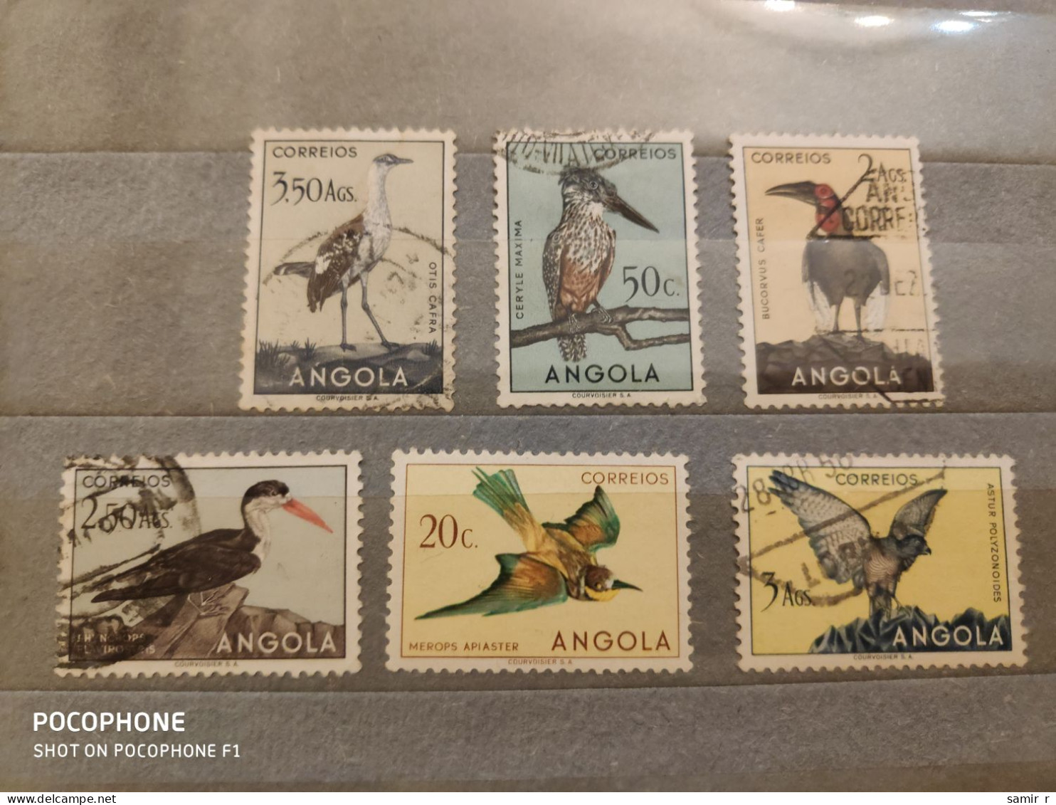 1951  Angola	Birds  (F39) - Angola