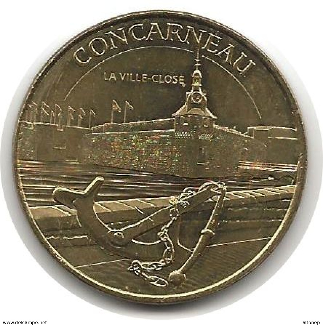 Concarneau - 29 : La Ville Close (Monnaie De Paris, 2014) - 2014