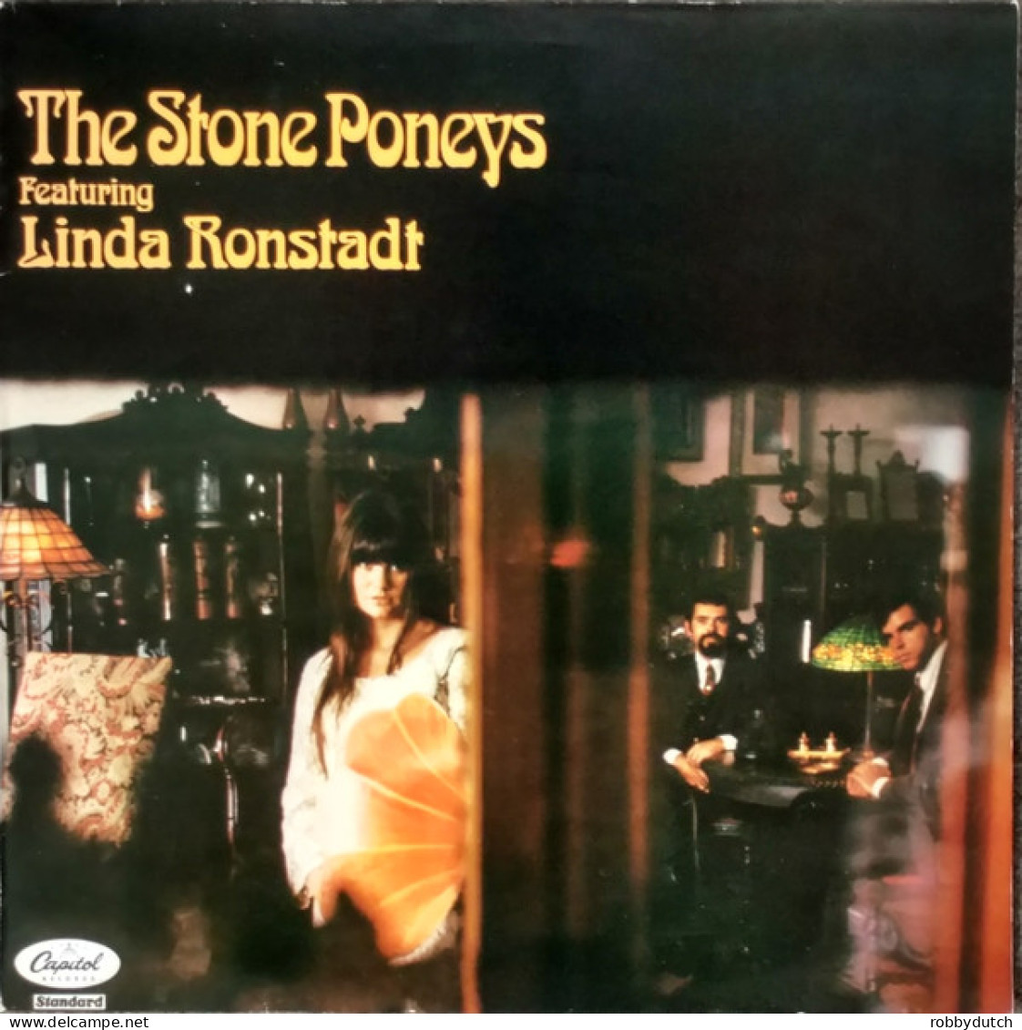 * LP *  THE STONE PONEYS Featuring LINDA RONSTADT (Holland 1967 EX) - Country En Folk