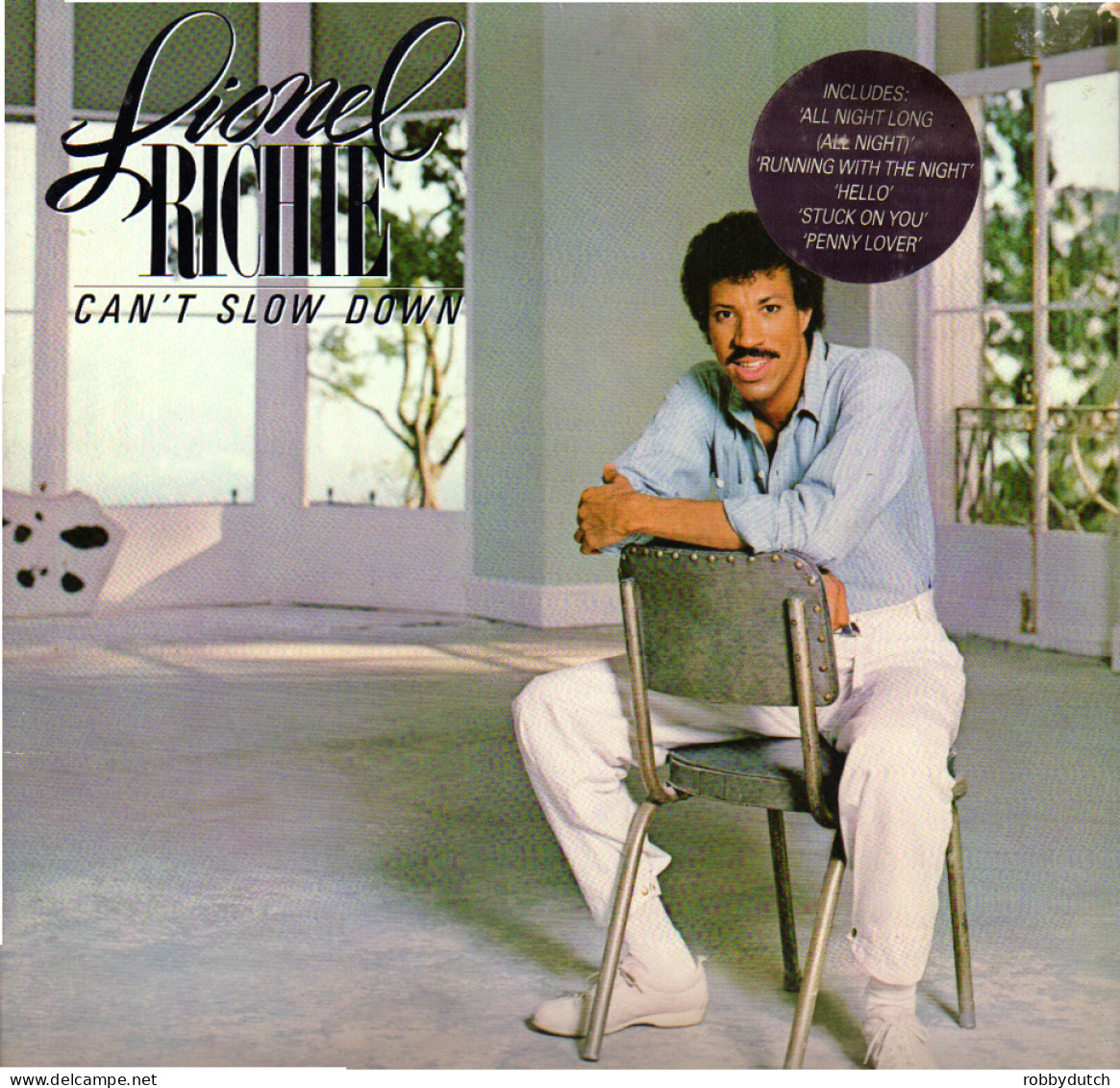 * LP *  LIONEL RICHIE - CAN'T SLOW DOWN (Europe 1983) - Soul - R&B