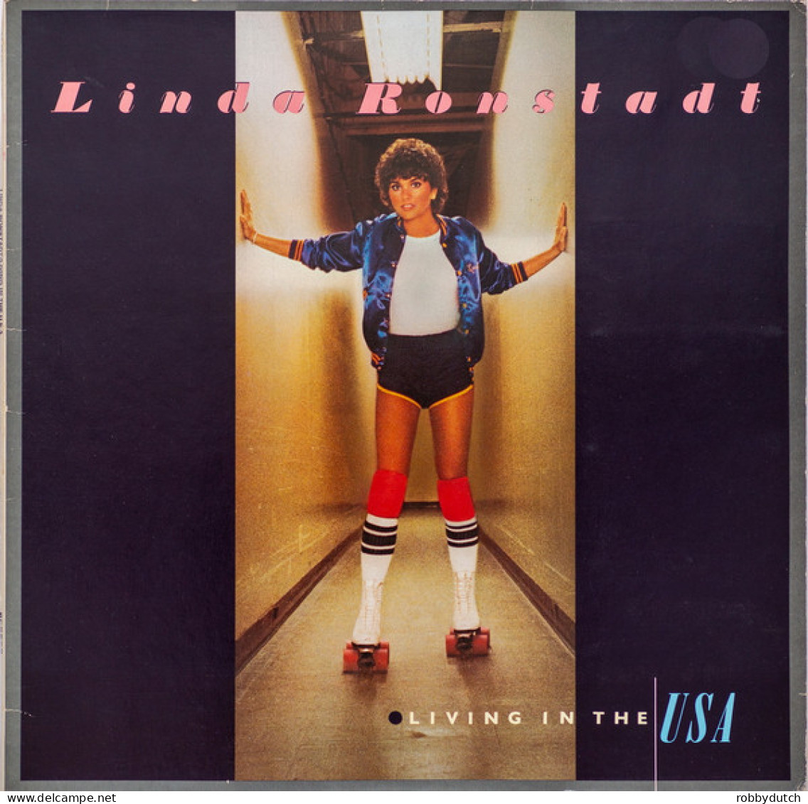 * LP *  LINDA RONSTADT - LIVING IN THE USA (Holland 1978 EX) - Country En Folk