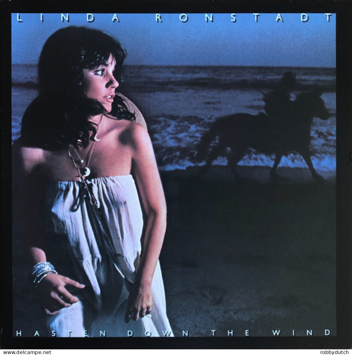 * LP *  LINDA RONSTADT - HASTEN DOWN THE WIND (Holland 1976 EX-) - Country Et Folk